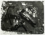 Michael Morgner, 2 Männer am Strand, 1991, Radierung, Auflage 26/50, 24,5 x 31,7 cm