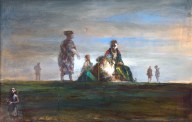 048 Andreas Wachter, Prinzessinnentag, 2020, Öl auf MDF, 30 x 45 cm