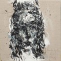 Gerda Lepke, Kopf, 2015, Öl auf Leinwand, 40 x 40 cm