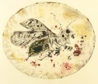 Agathe Böttcher, Insekt I, 1967, Farbmonotypie, Unikat, 22,3 x 26,8 cm