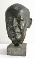 Hans Steger, Porträt Karl Kröner, 1965, Bronze, Höhe 29 cm
