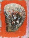 Heinz Drache, Nervenbahnungen, 1988, Gouache und Tempera auf Karton, 84,5 x 67,5 cm