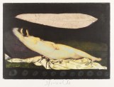 Strawalde (Jürgen Böttcher), Schlummernde Venus (Giorgione), 1997, Farboffsetlithografie, 28,5 x 40,3 cm
