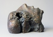 Erik Neukirchner, Kopf, 2018, Bronze, Auflage 1/12, 19 x 25 cm