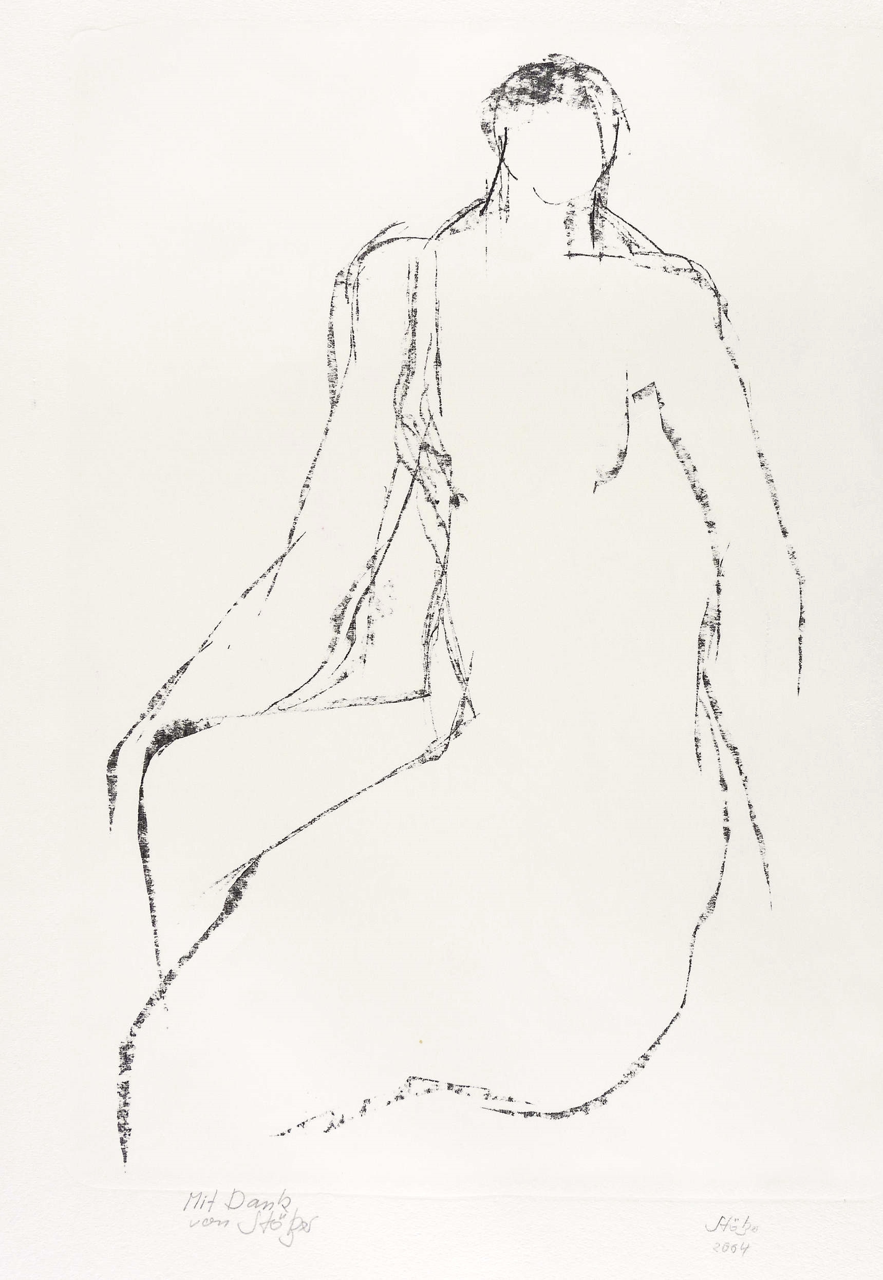 Großer weiblicher Akt Großer weiblicher Akt