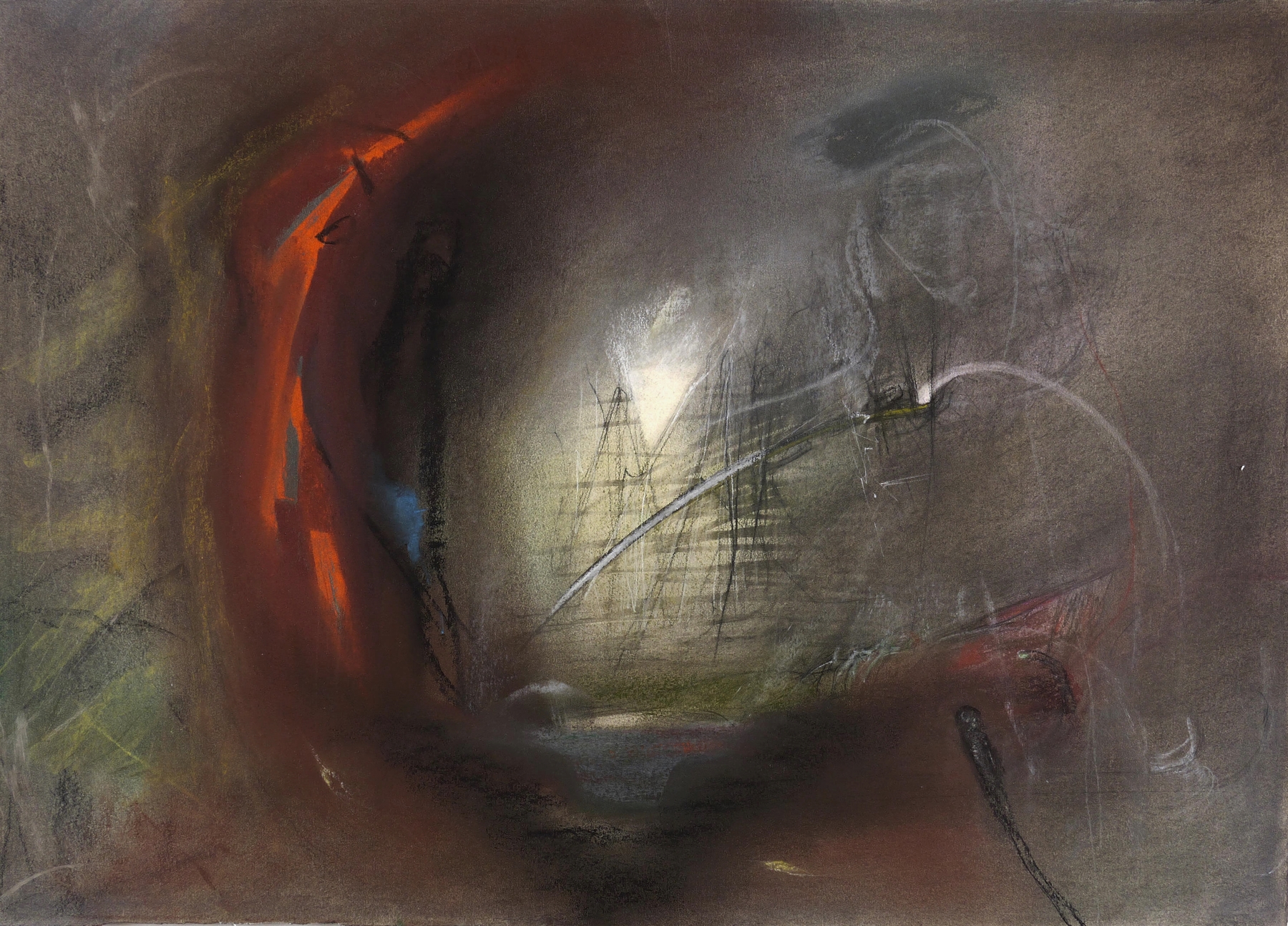 Gregor Torsten Kozik, Flamme - Kalter Morgen - Motiv der Lockung, 1985