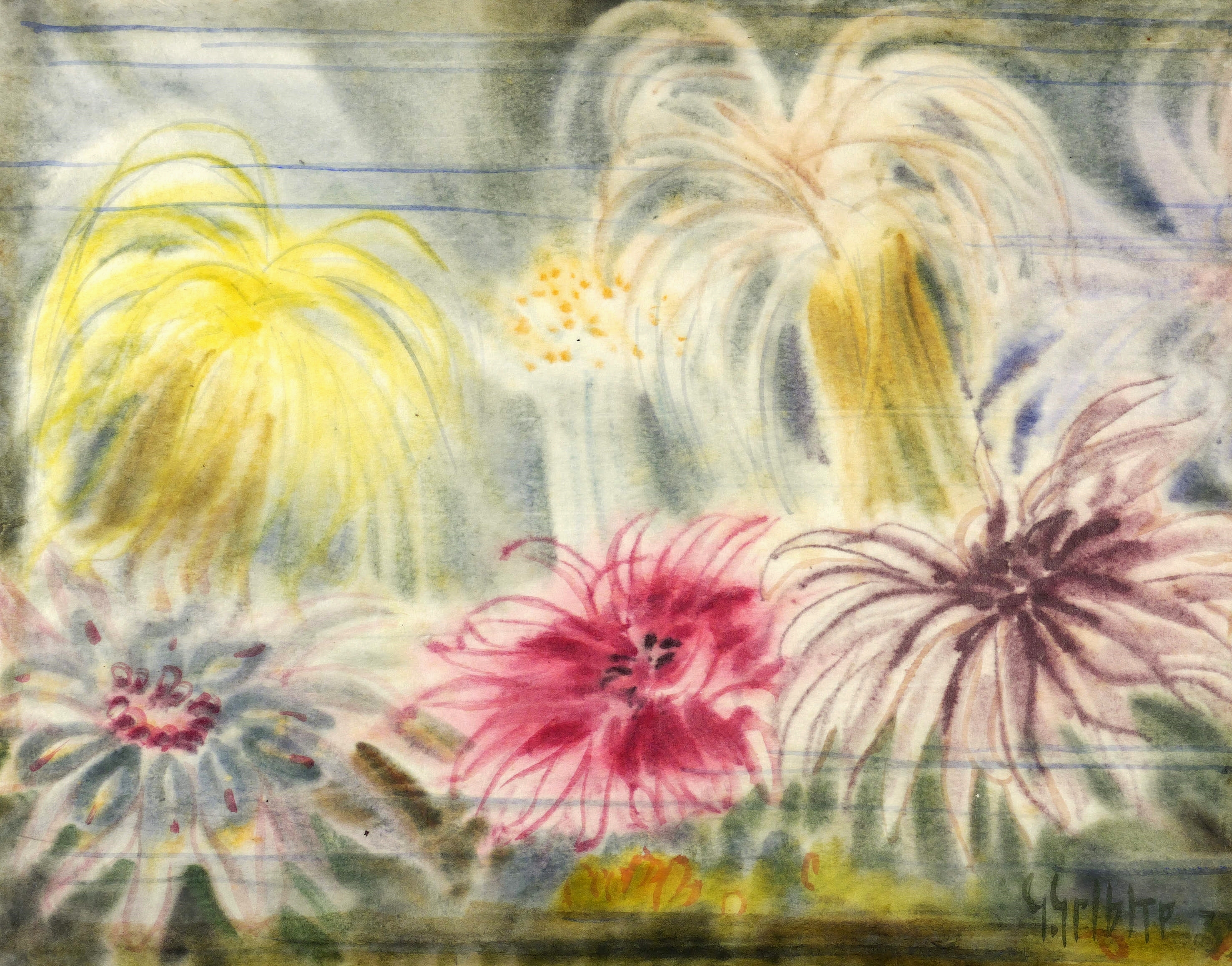 Georg Gelbke – „Seeanemonen“