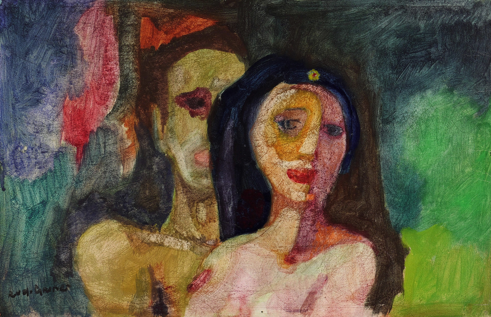 Rudi Gruner – „Wanderzirkus (Gaukler)“