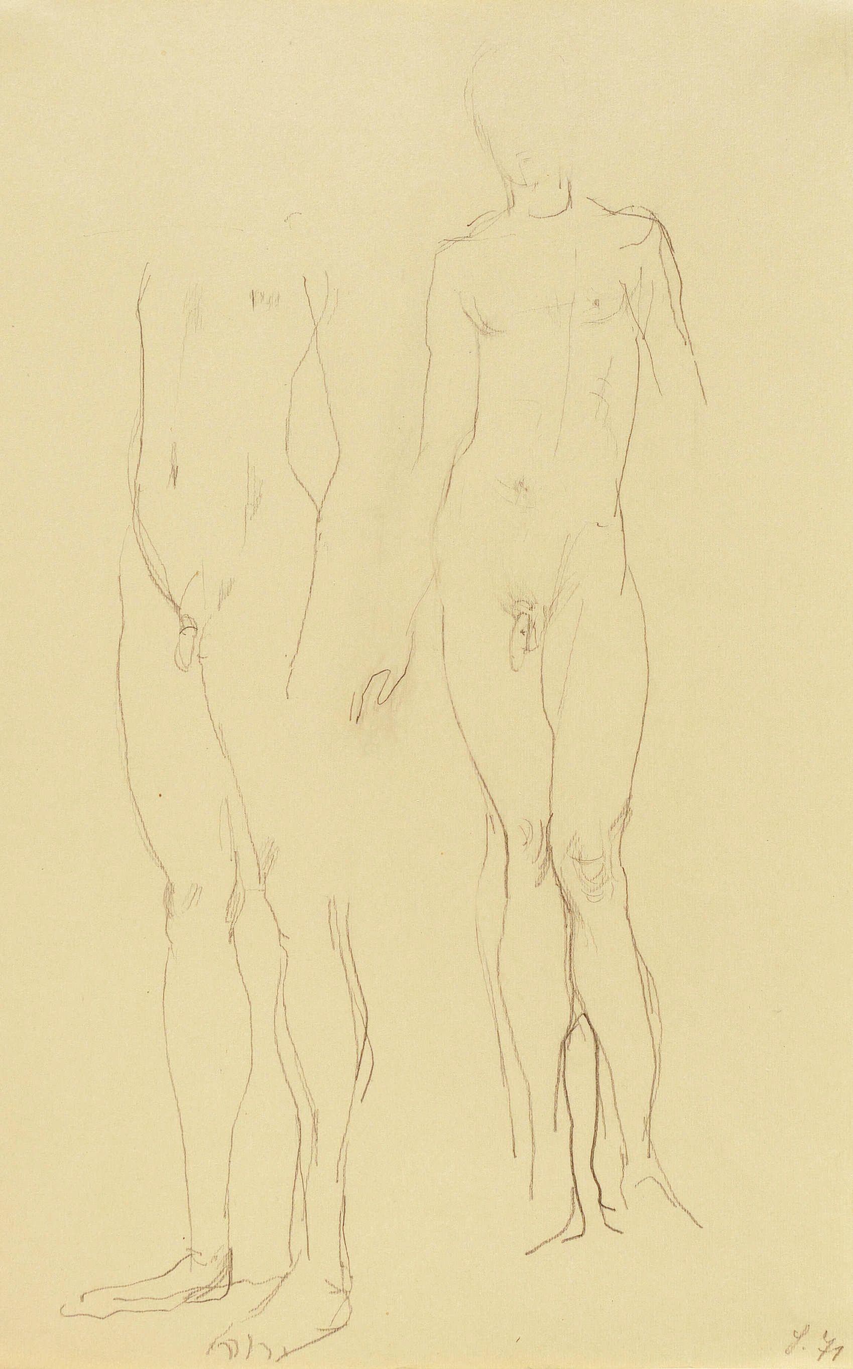 Helmut Heinze – „Zwei Knabenakte nach Ludwig“