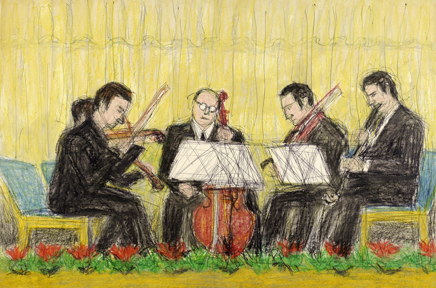 Fritz Tröger, Quintett, 1974