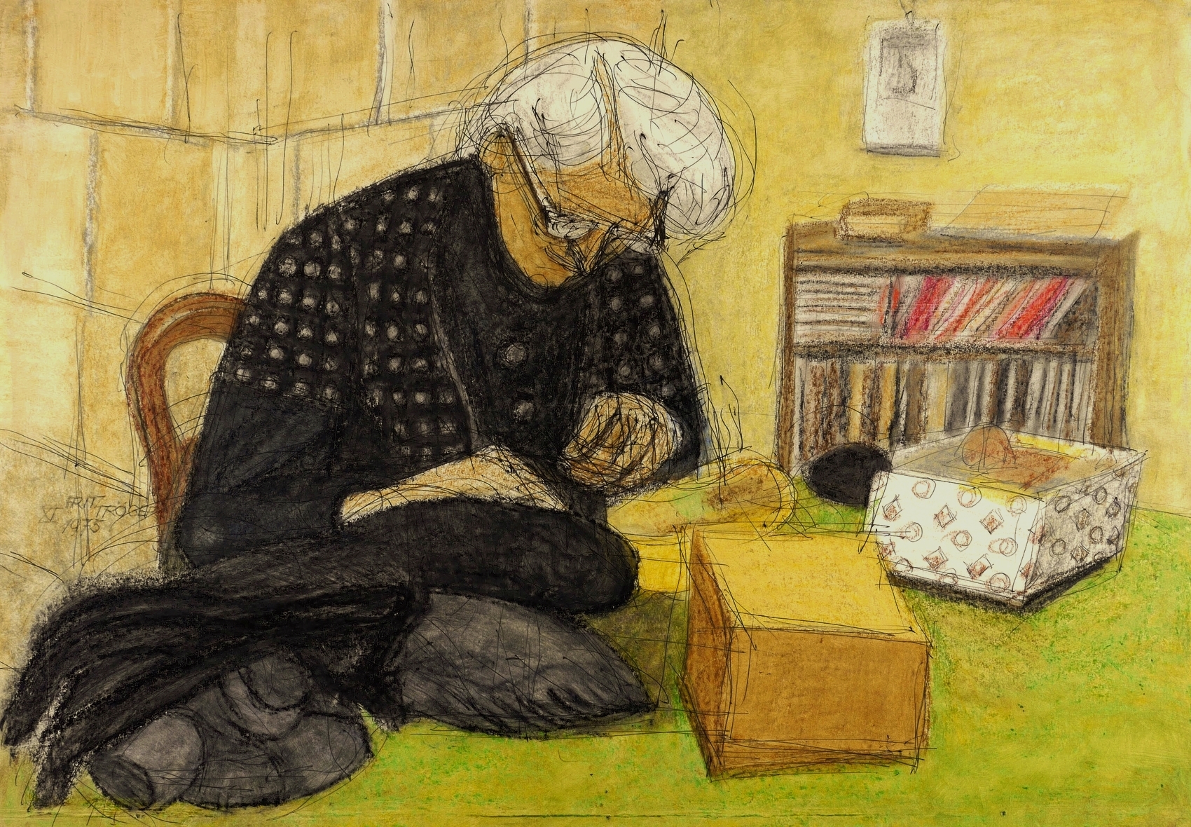 Fritz Tröger – „Stopfabend (Selbst)“