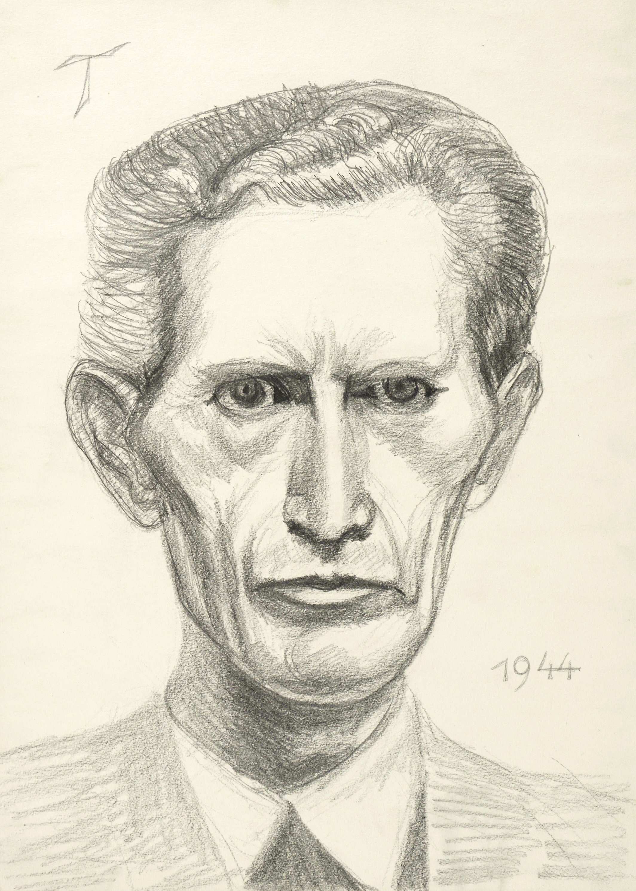 Fritz Tröger – „Selbstbildnis“