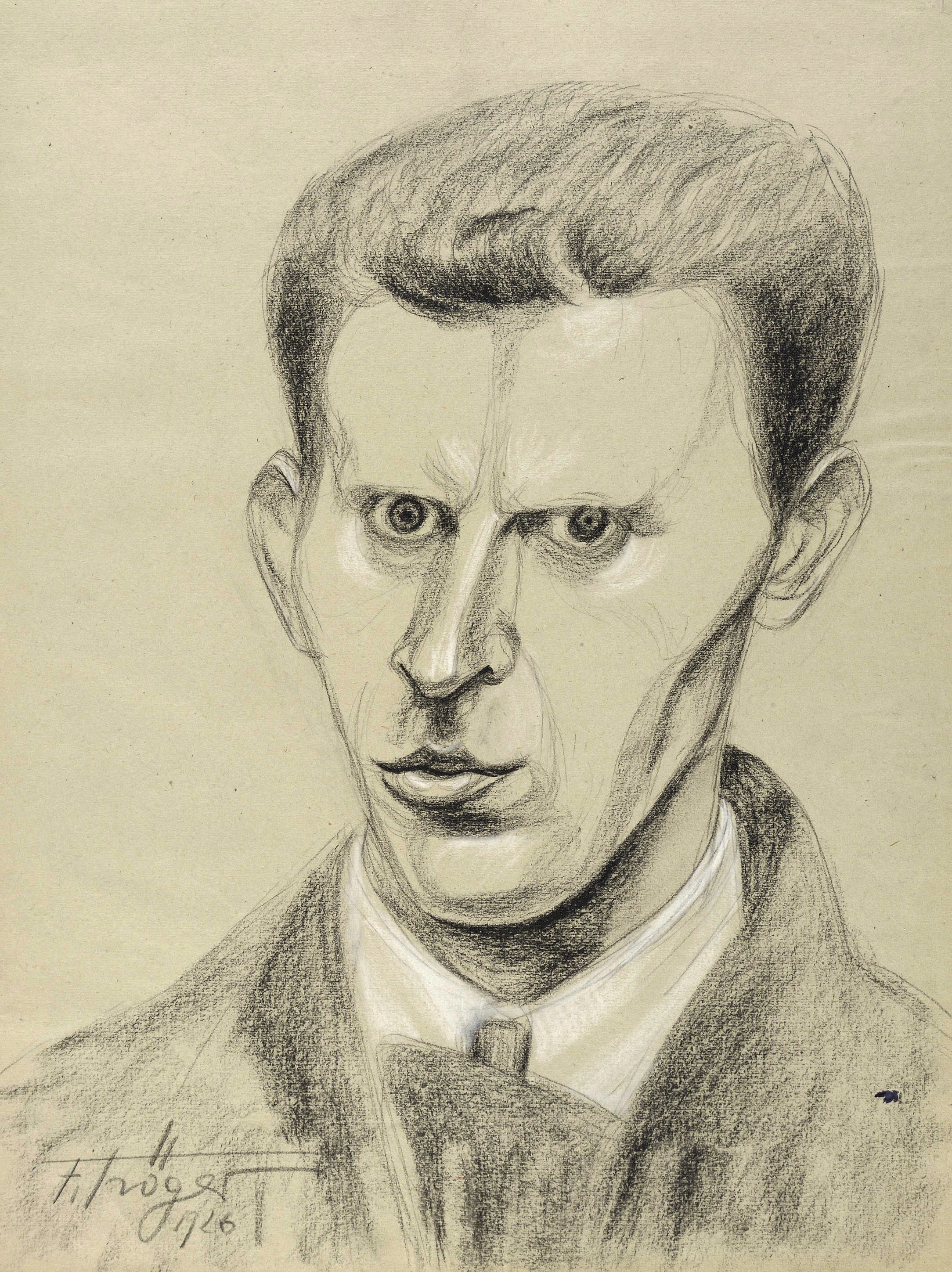 Fritz Tröger – „Selbstbildnis“
