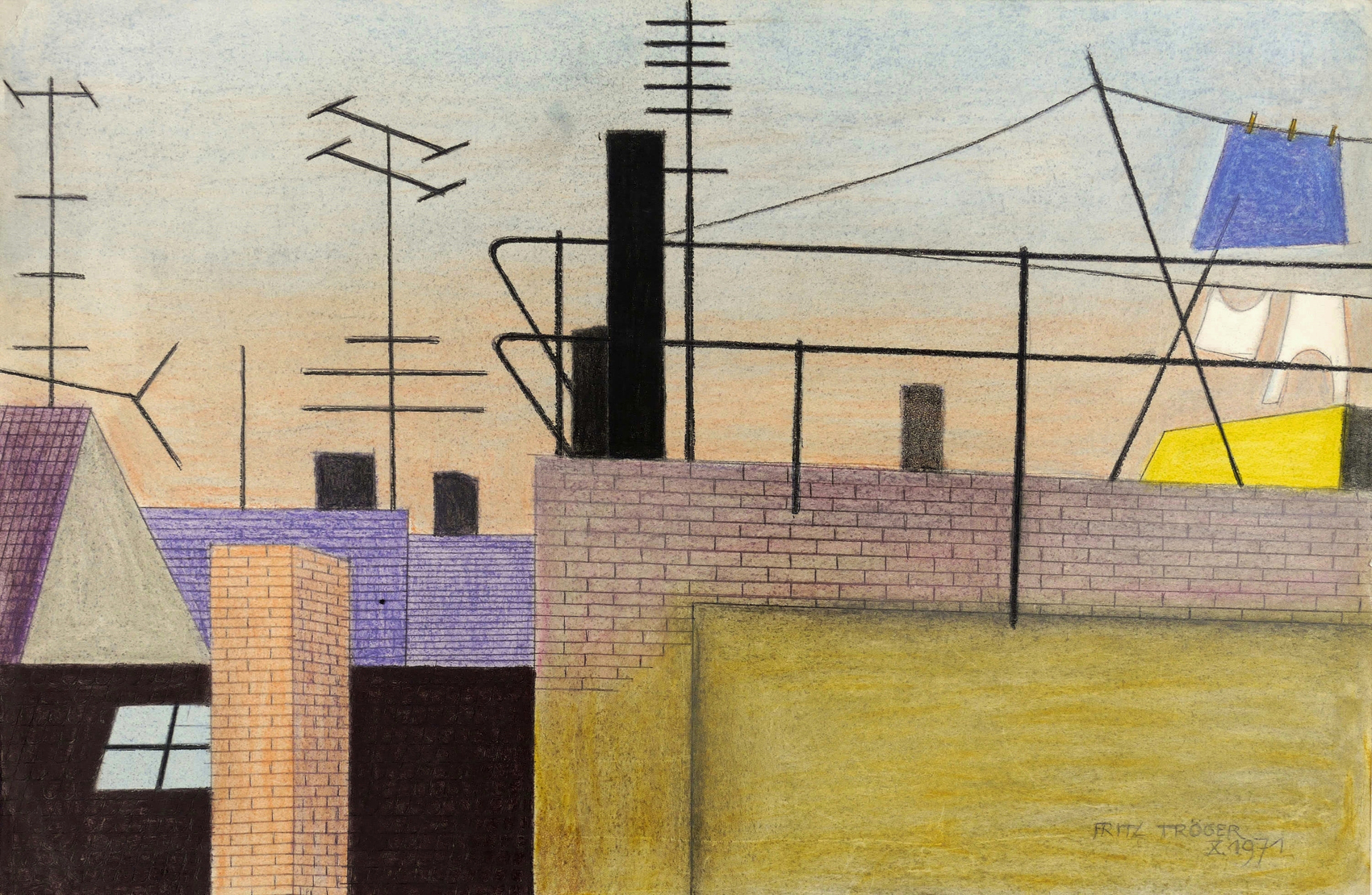 Fritz Tröger – „Fernsehantennen über den Dächern“