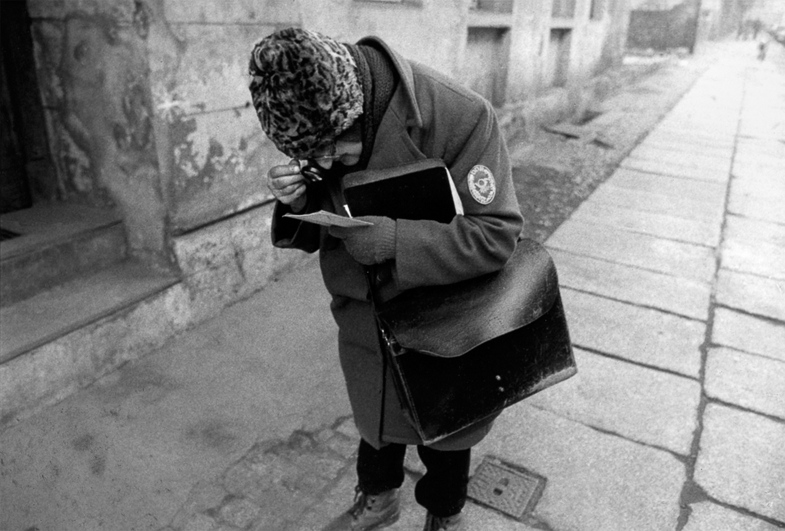 Briefträgerin, Berlin 1982