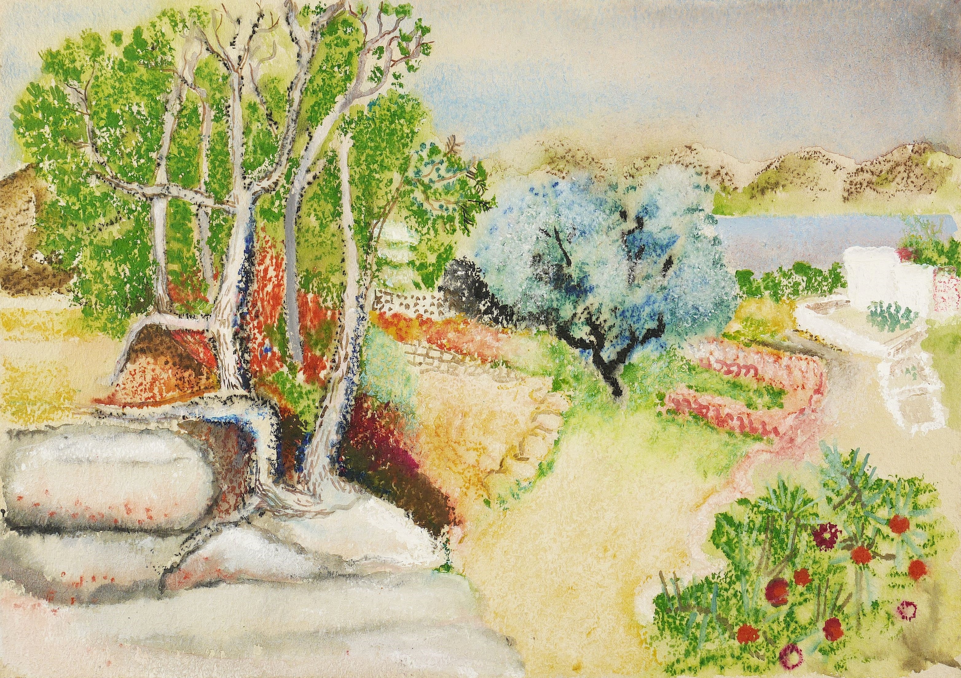 Margarete Schall, Kleiner Garten, 1920-1925