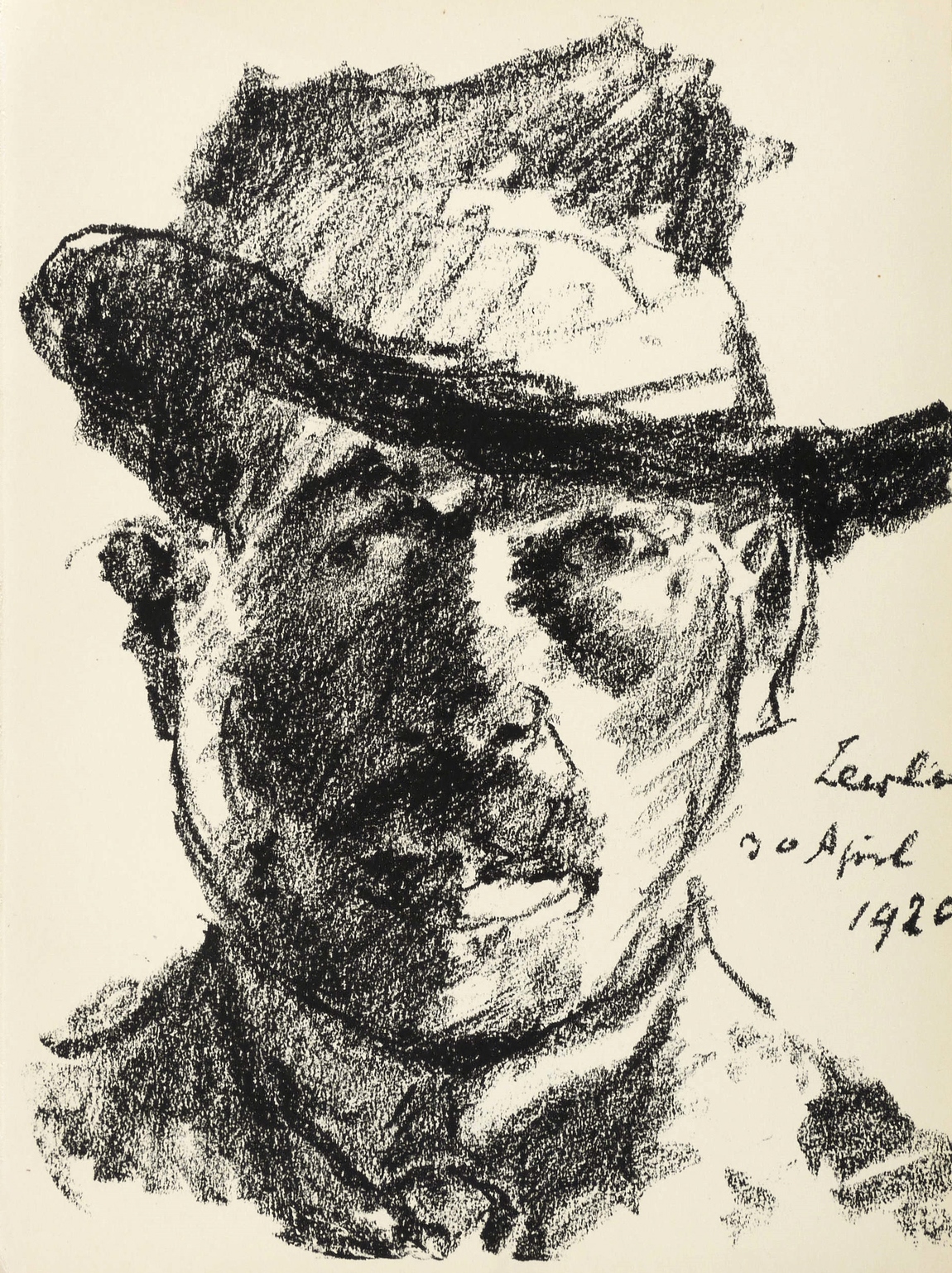 Selbstbildnis (mit Schlapphut) Selbstbildnis (mit Schlapphut)