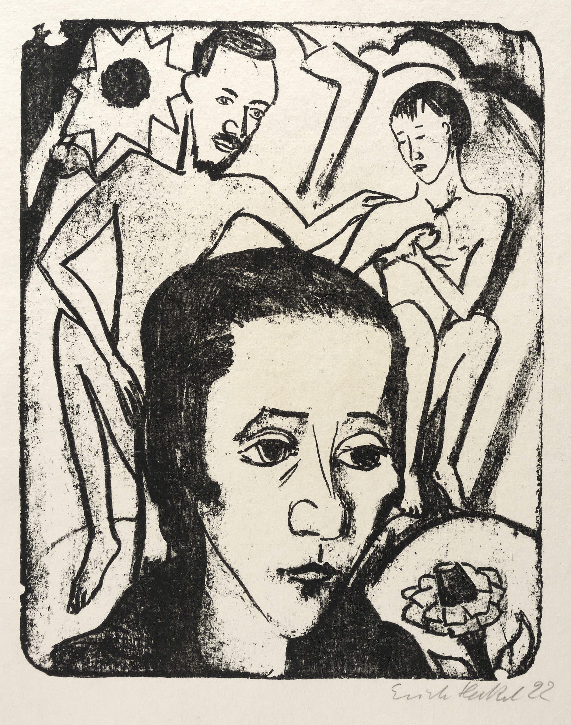 Frauenkopf (Mädchenkopf)