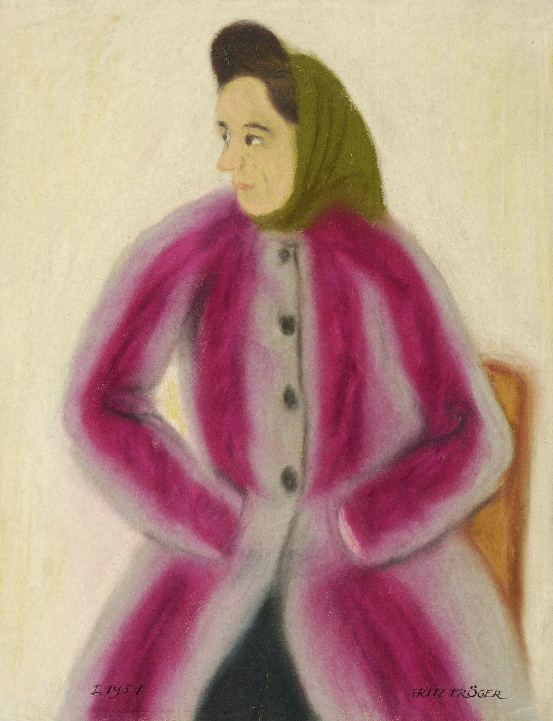 Sitzende Frau Sitzende Frau