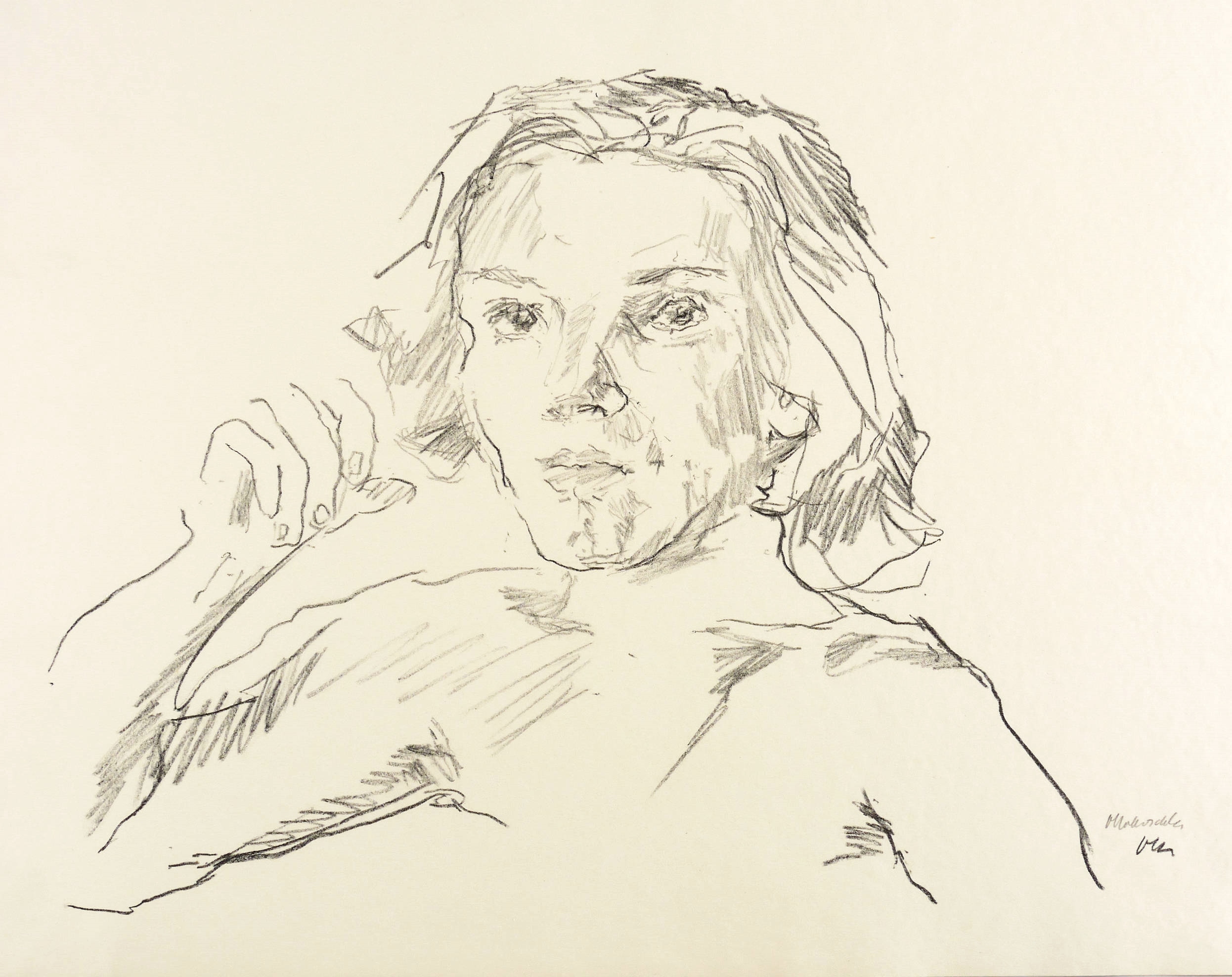 Oskar Kokoschka, Gitta, 1953