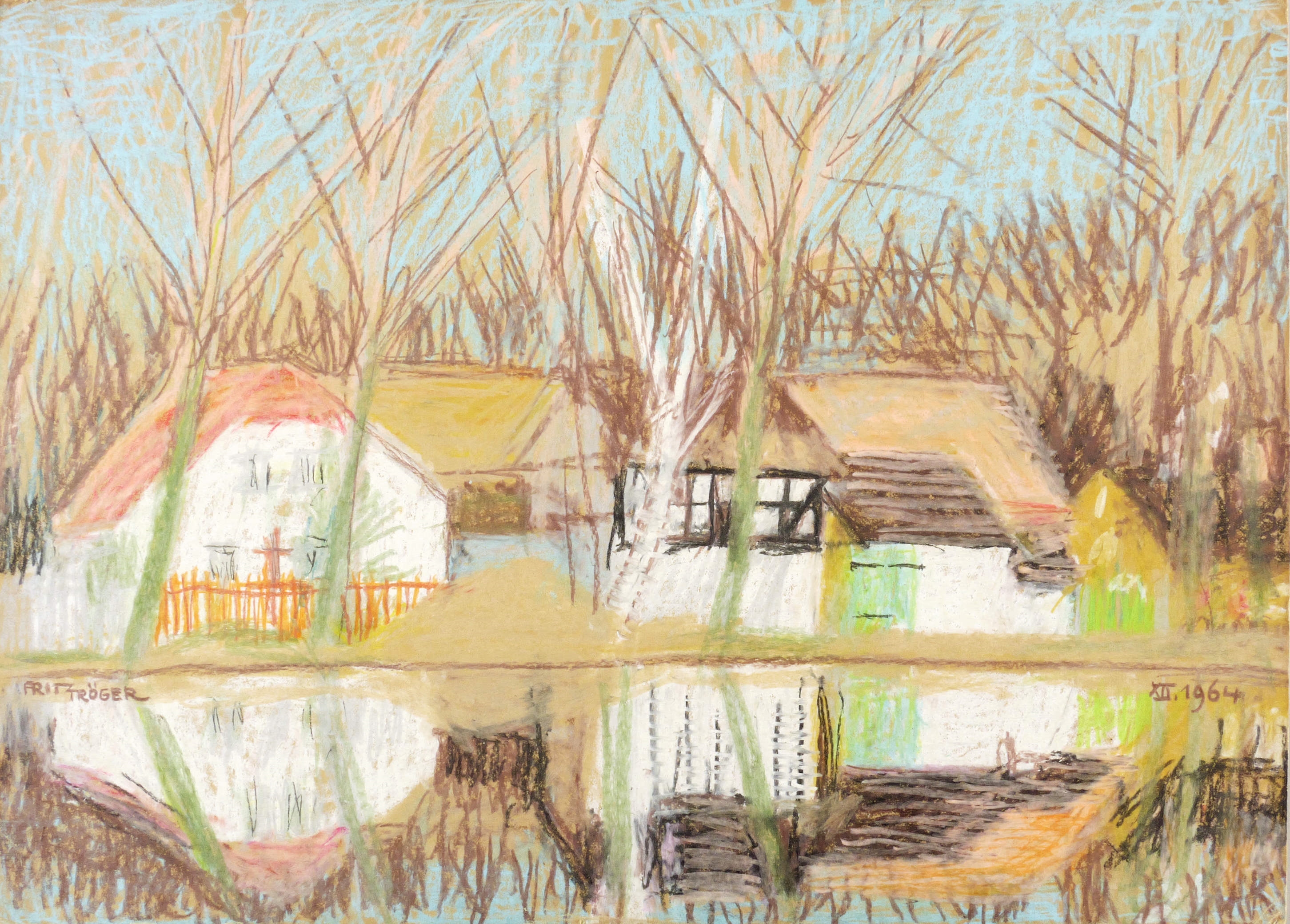 Sonniger Dezember am Teich (in Laske) Sonniger Dezember am Teich (in Laske)