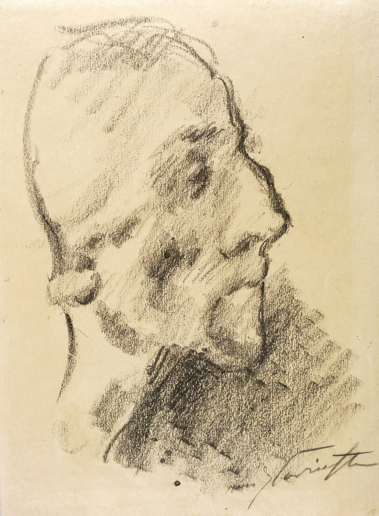 Friedrich der Große nach der Totenmaske