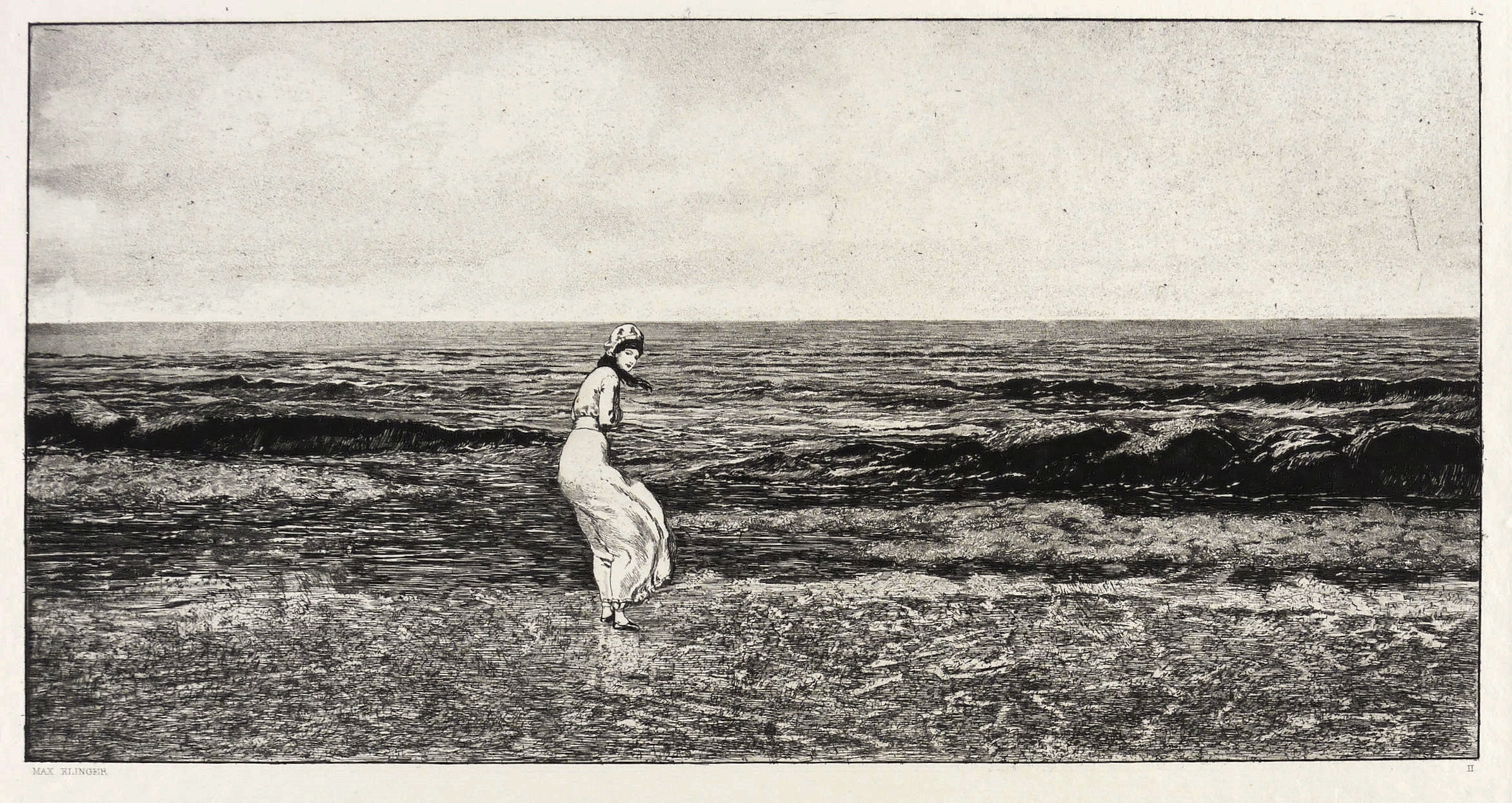 Max Klinger, Am Meer, 1881