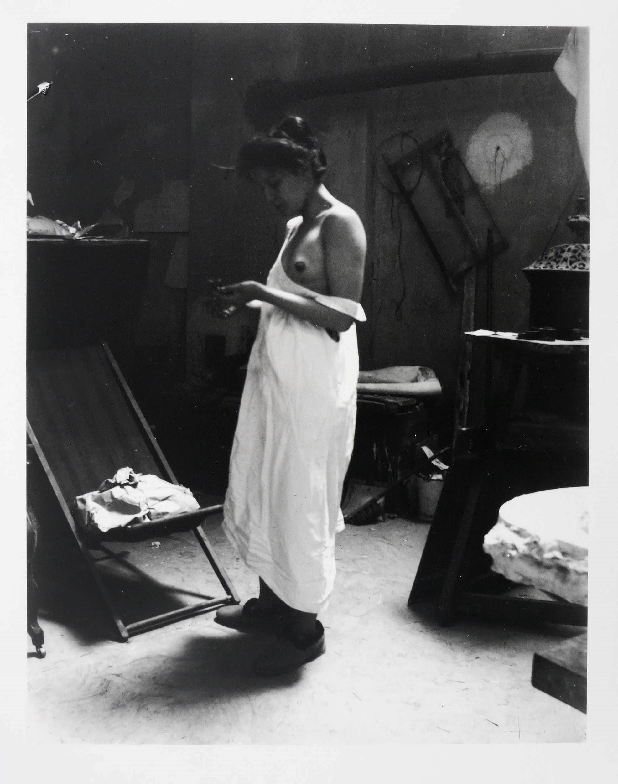 Beim Auskleiden Beim Auskleiden