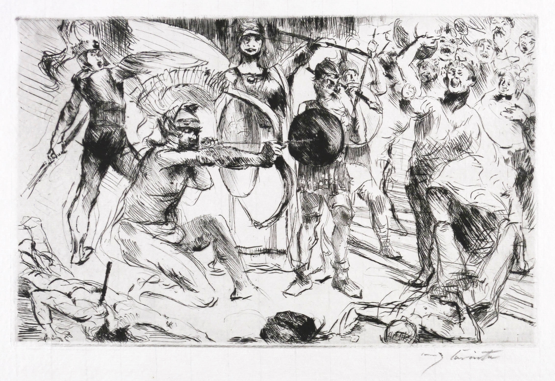 Odysseus und die Freier