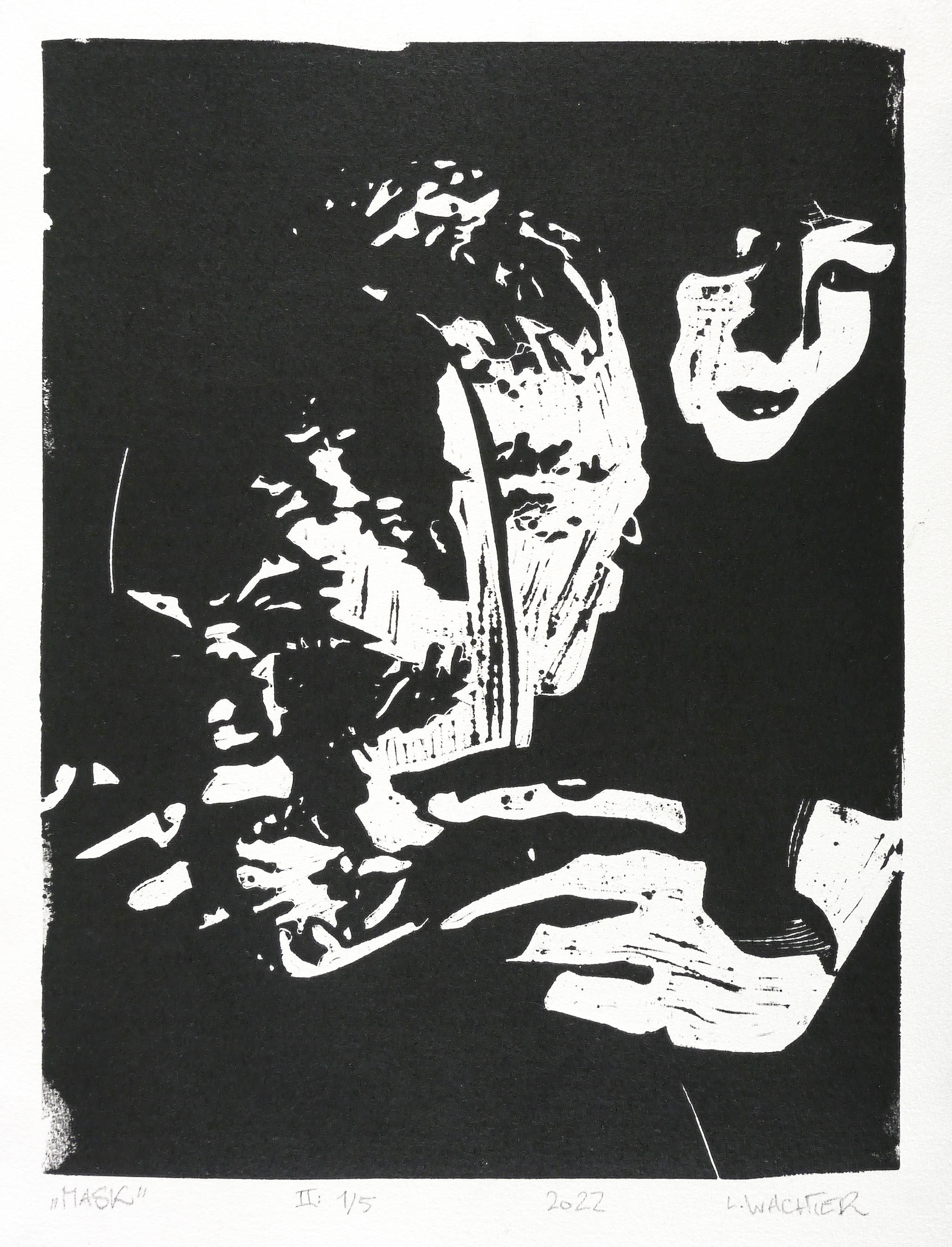 Leonhard Wachter, Mask, 2022