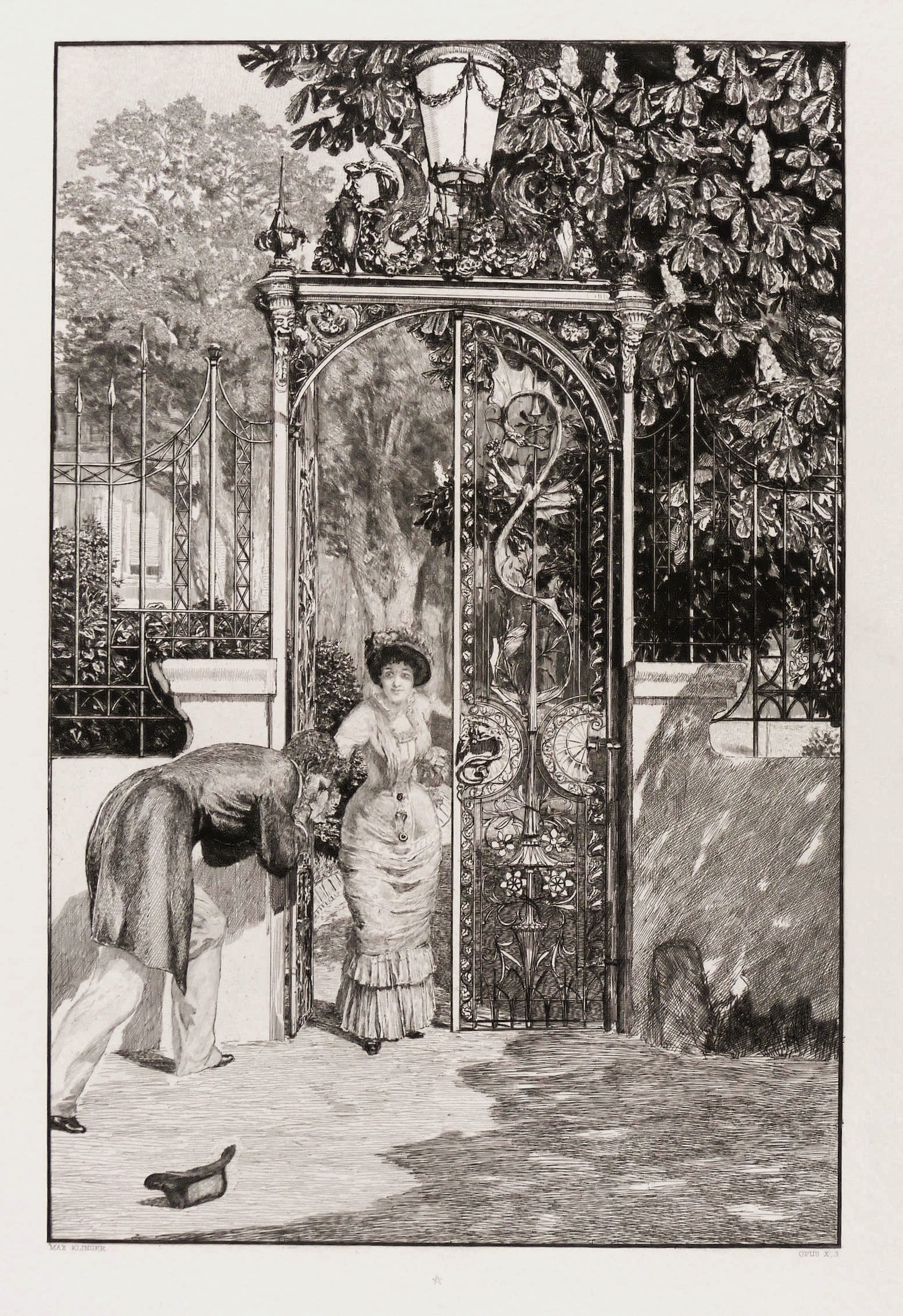 Max Klinger, Am Thor, 1882/1887