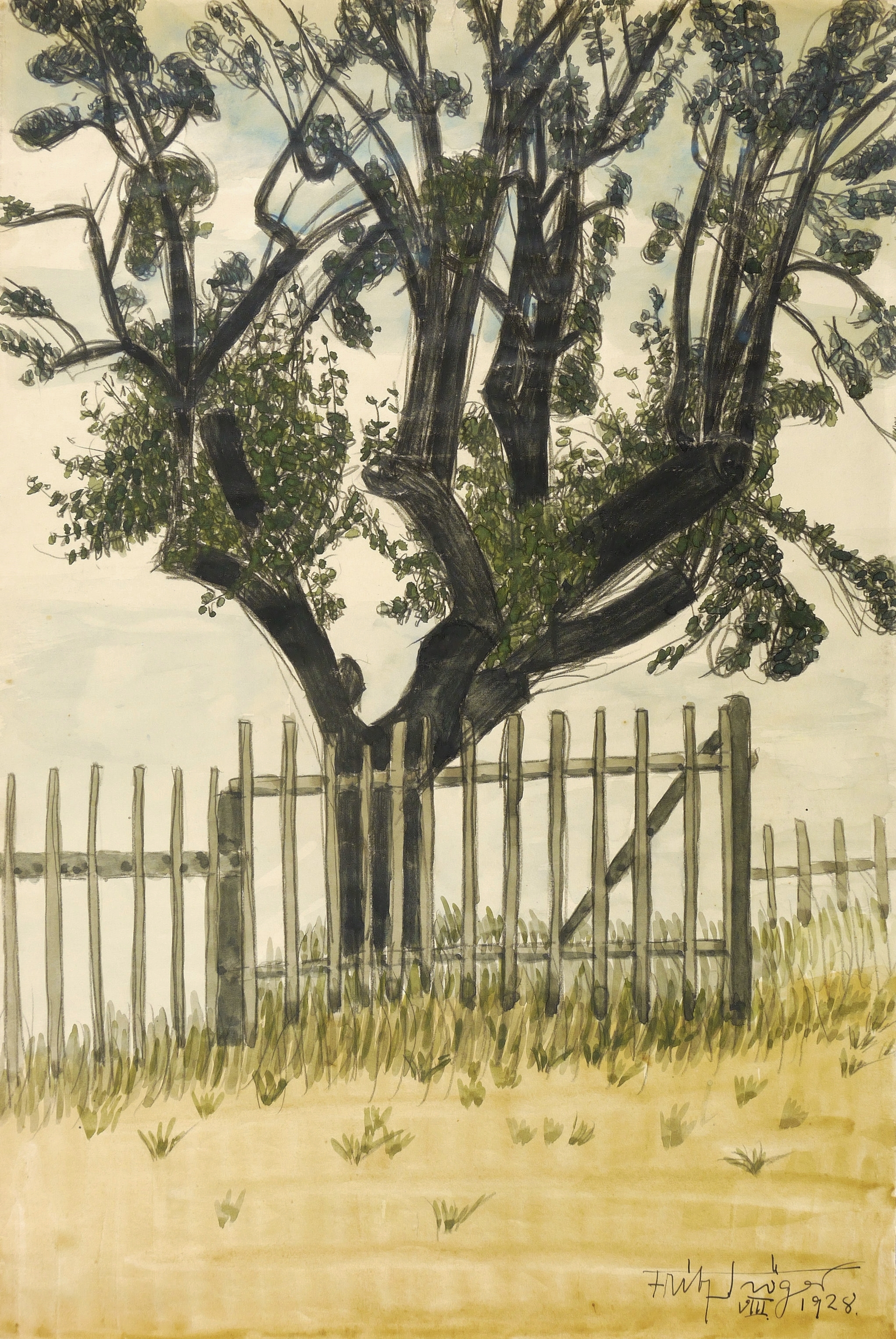 Fritz Tröger, Alter Birnbaum, 1928