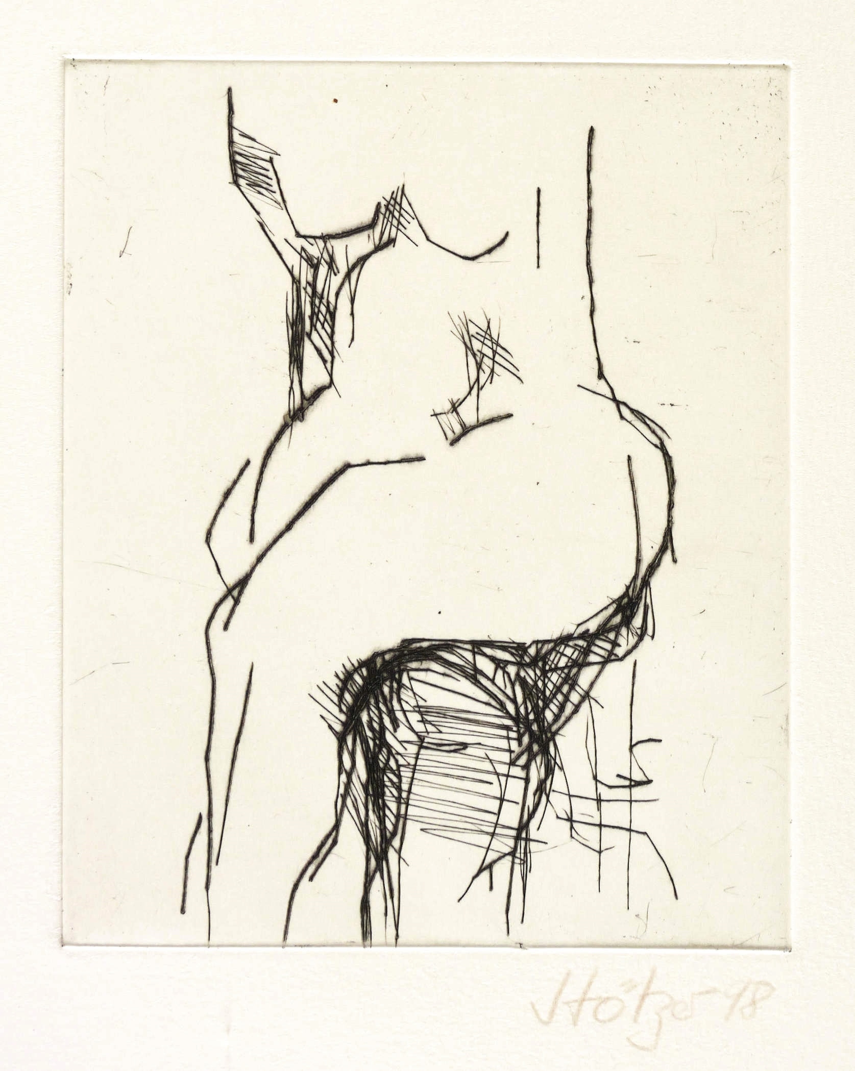 Akt, auf einem Stuhl sitzend Akt, auf einem Stuhl sitzend