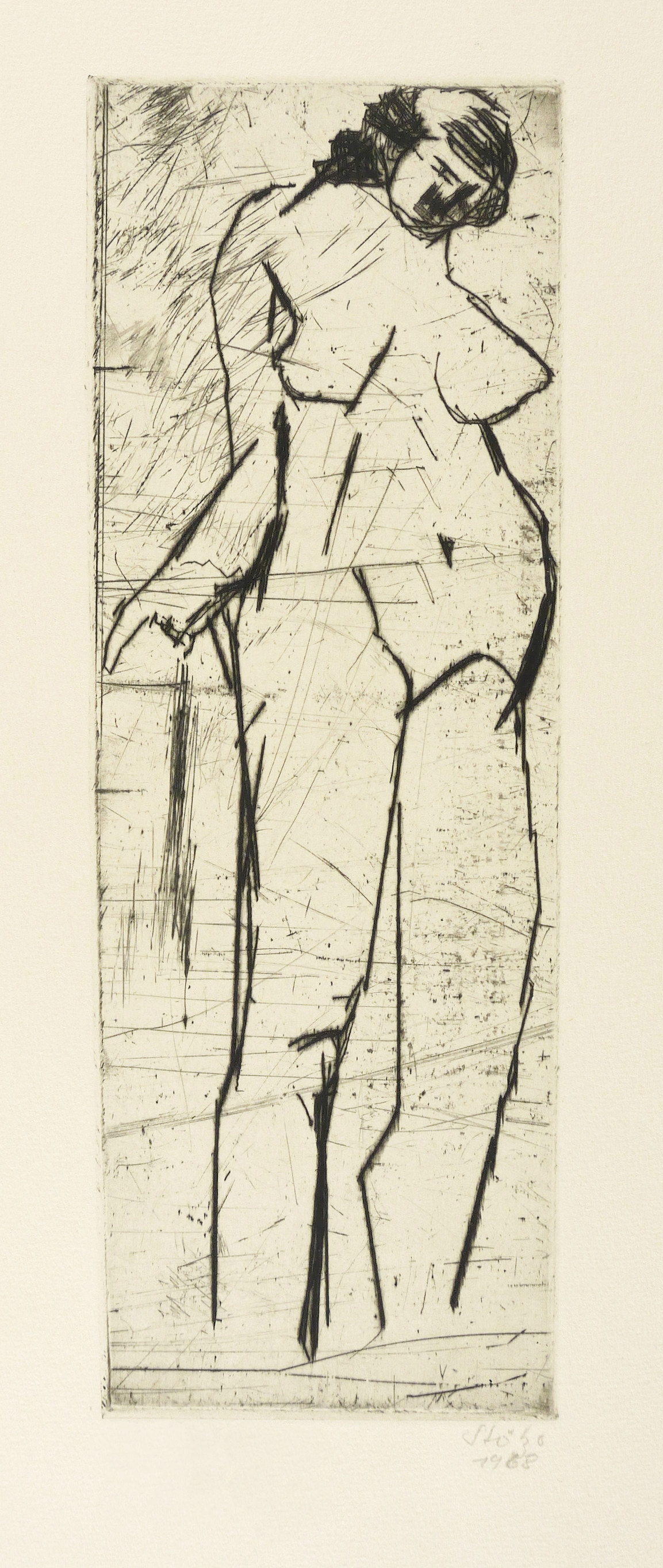 Stehender Akt Stehender Akt