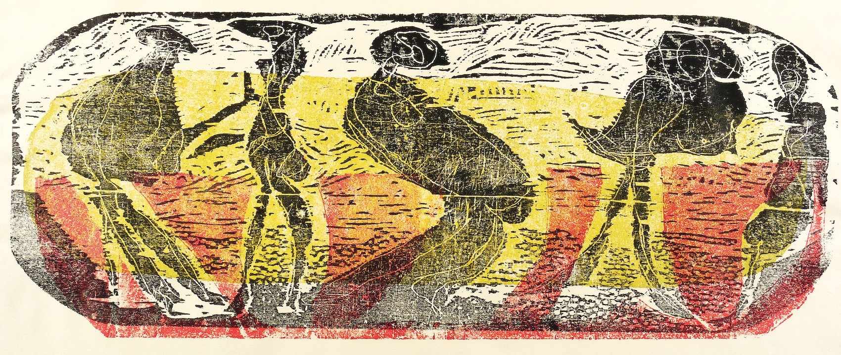 Zwei Paare und ein Einzelwesen