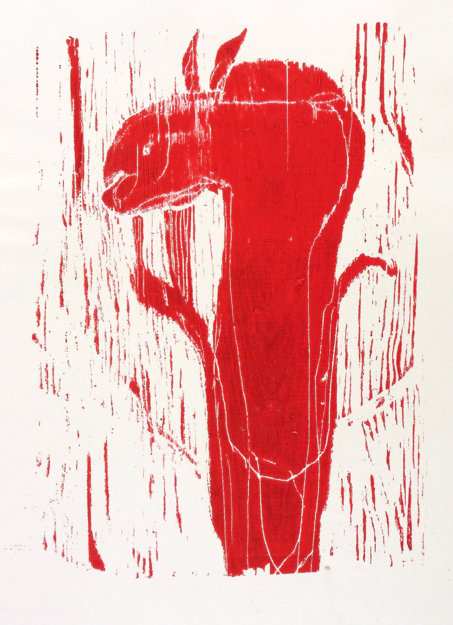 Gierig witternd die Trauben