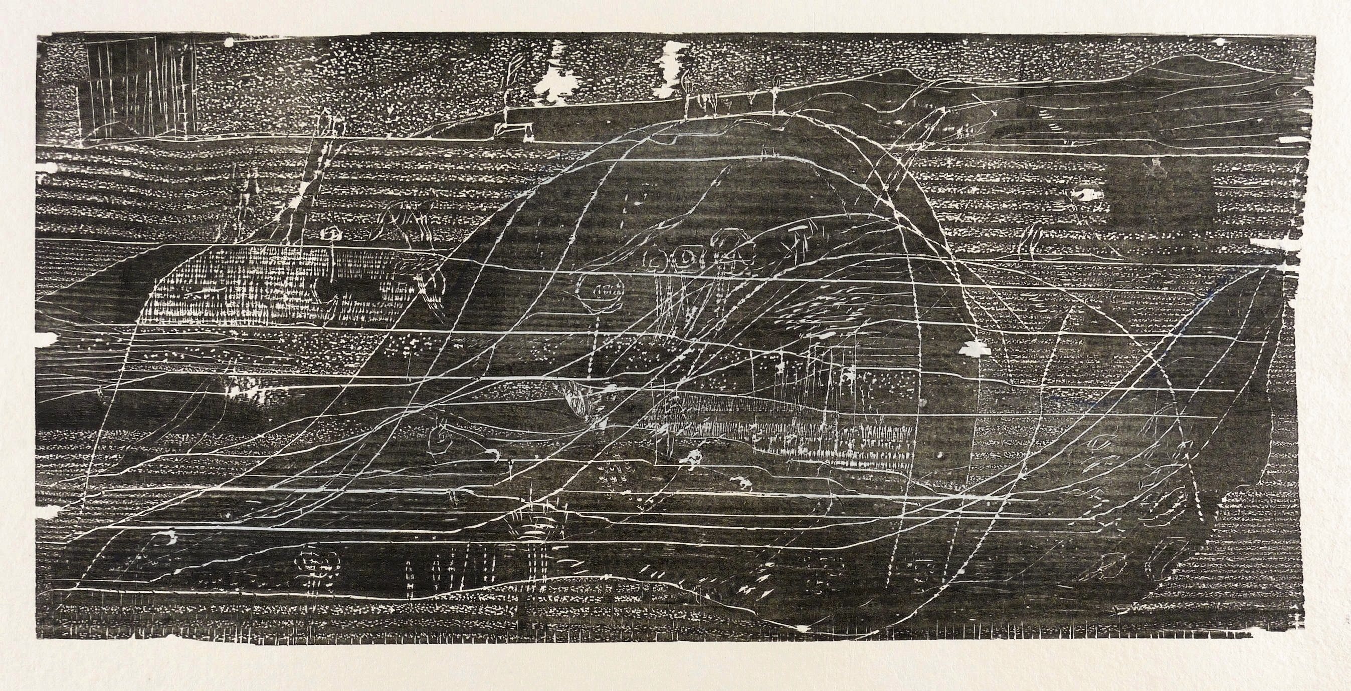 Hügelland im Hin- und Widerspiel