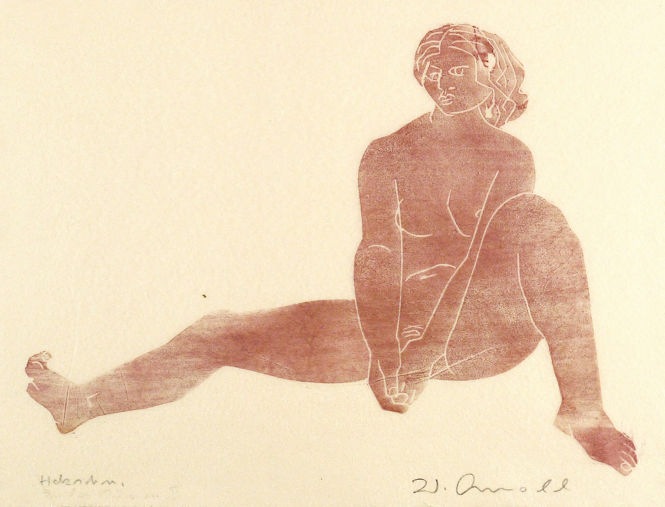 Walter Arnold – „Am Strand I“