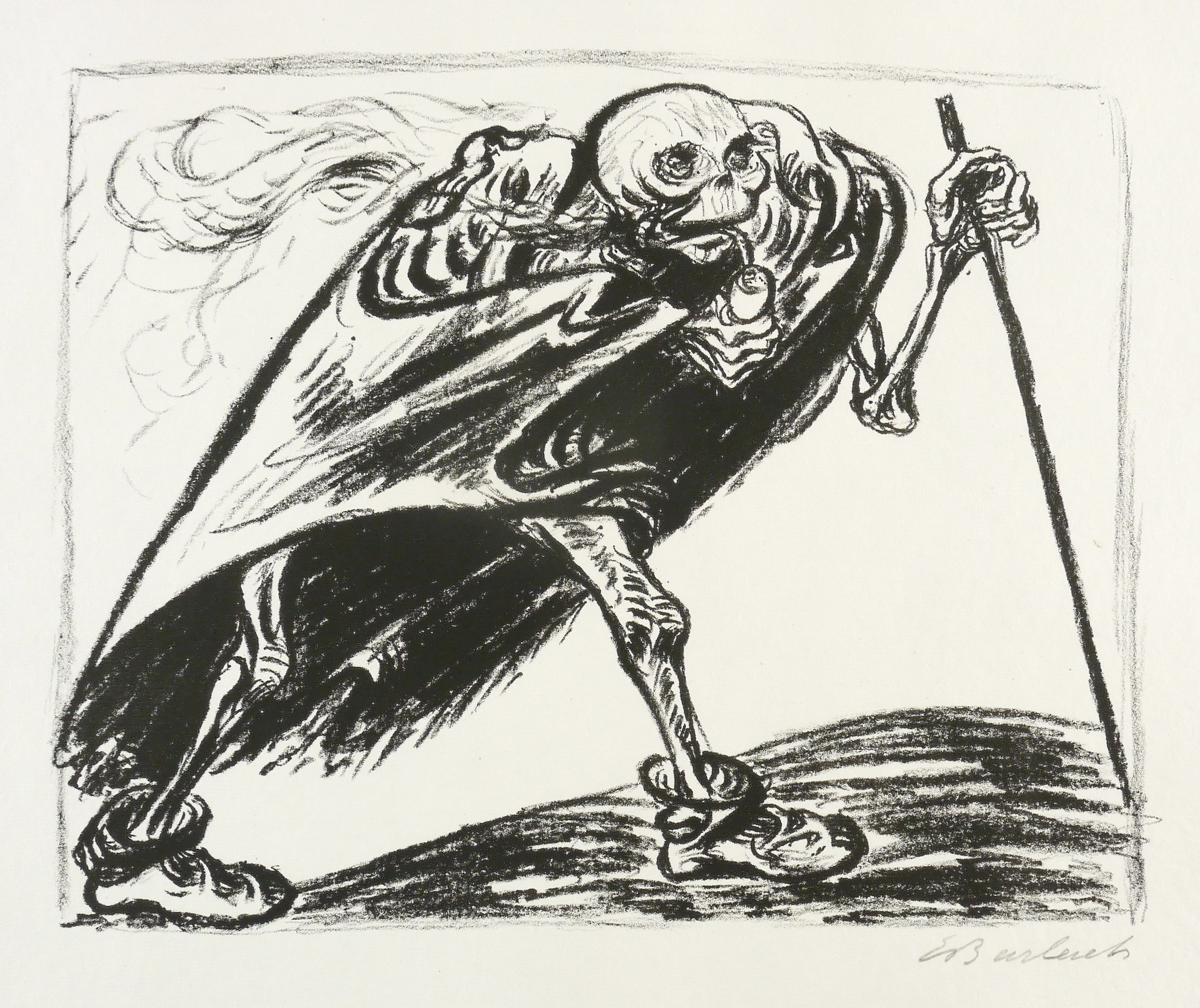 Ernst Barlach – „Wandernder Tod“