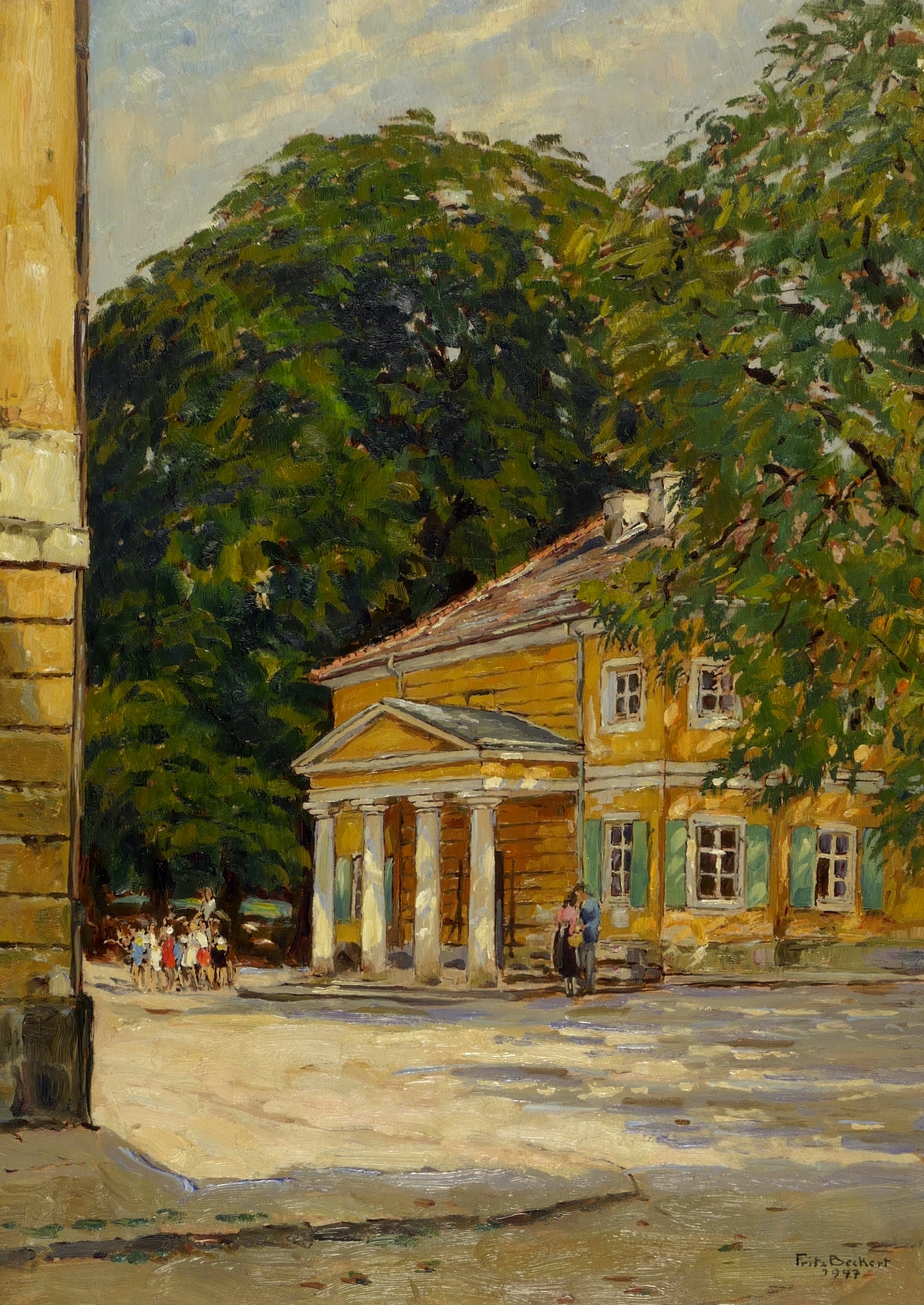 Die Alte Wache am Pillnitzer Schloss Die Alte Wache am Pillnitzer Schloss