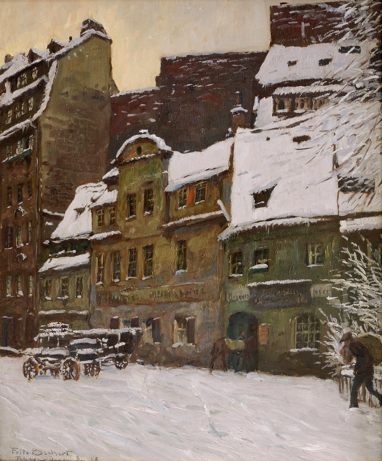 Salzgasse (im Schnee) Salzgasse (im Schnee)