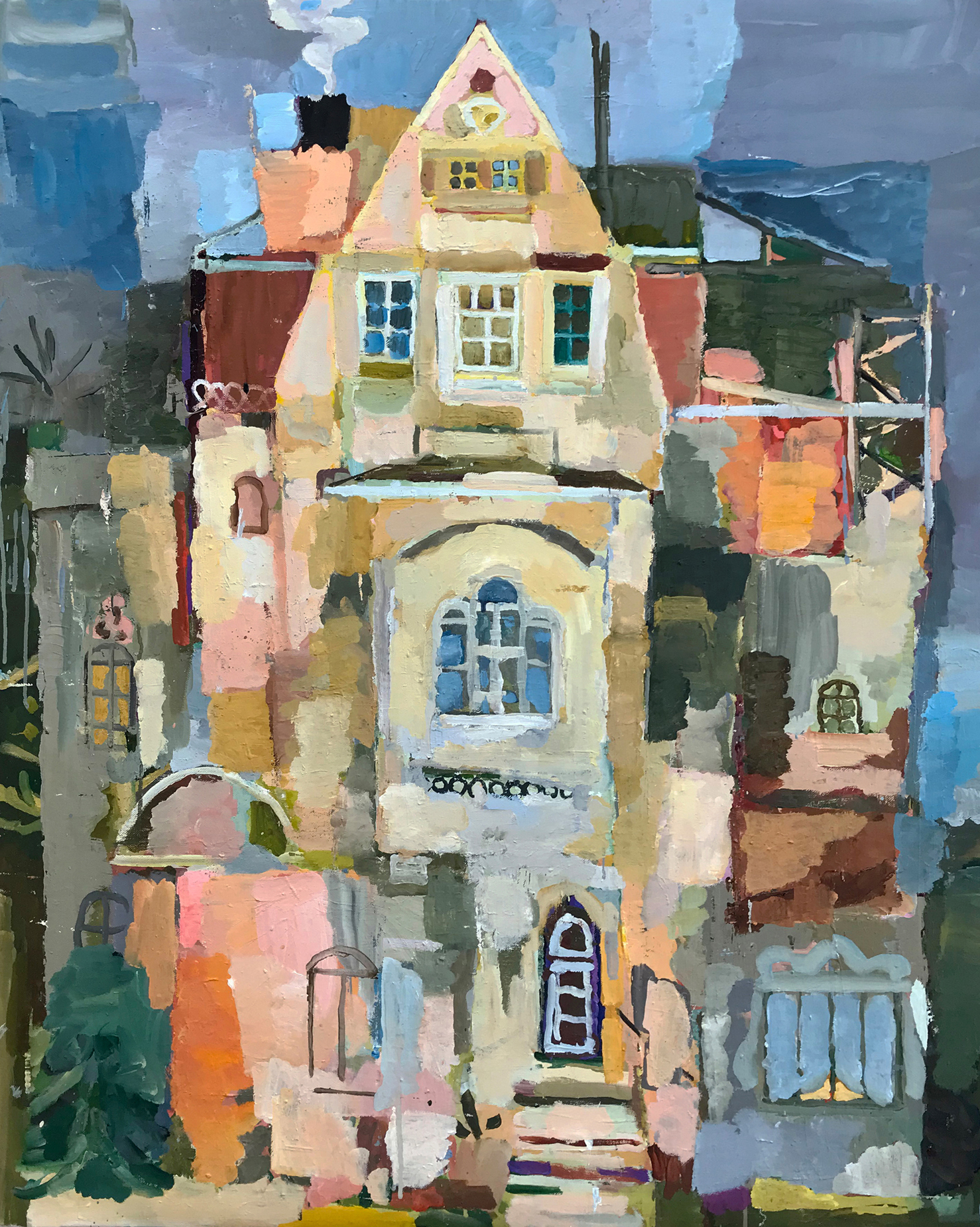 Lutz Bleidorn, Haus am Waldrand, 2021