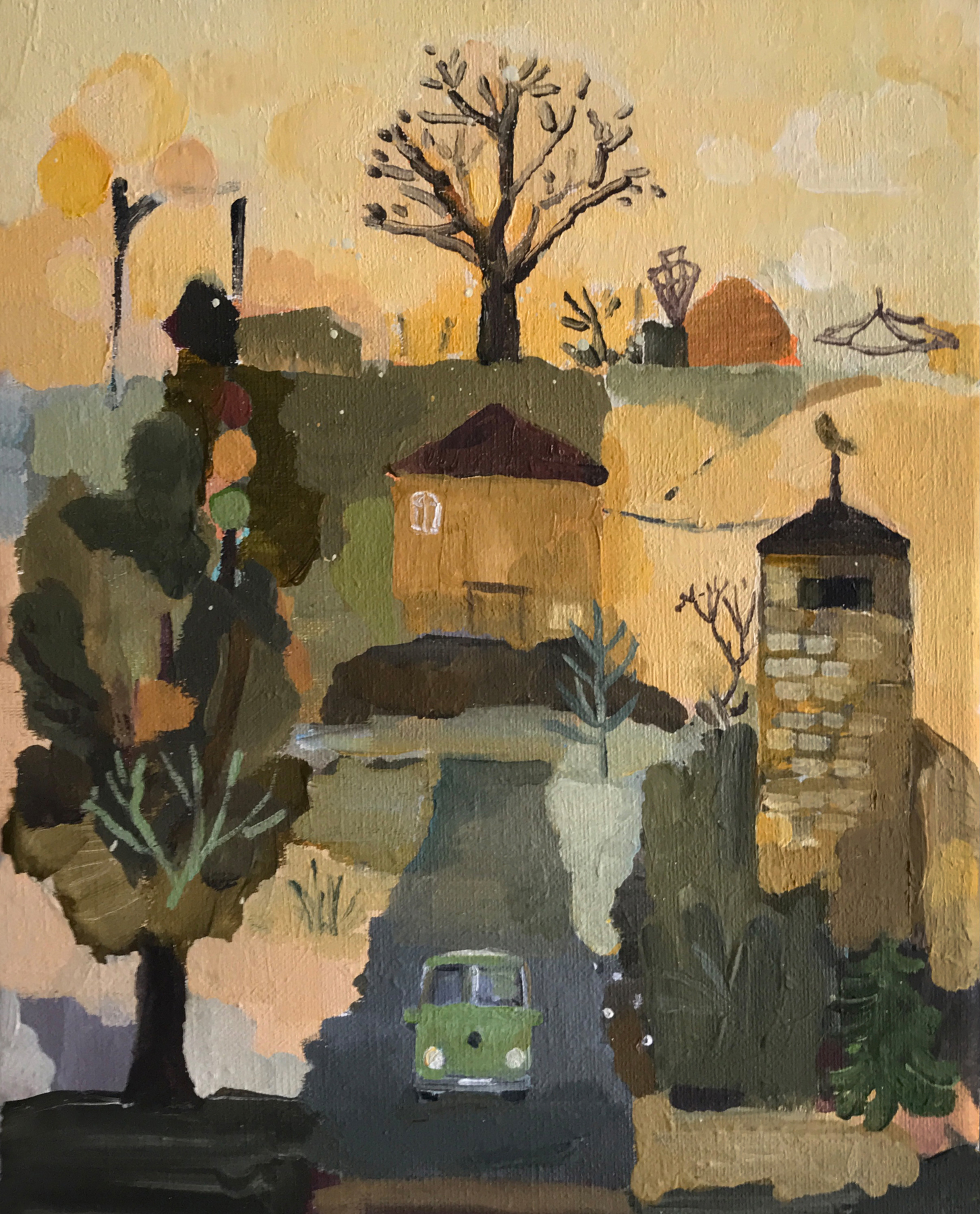 Lutz Bleidorn, Gelber Morgen 81, 2023