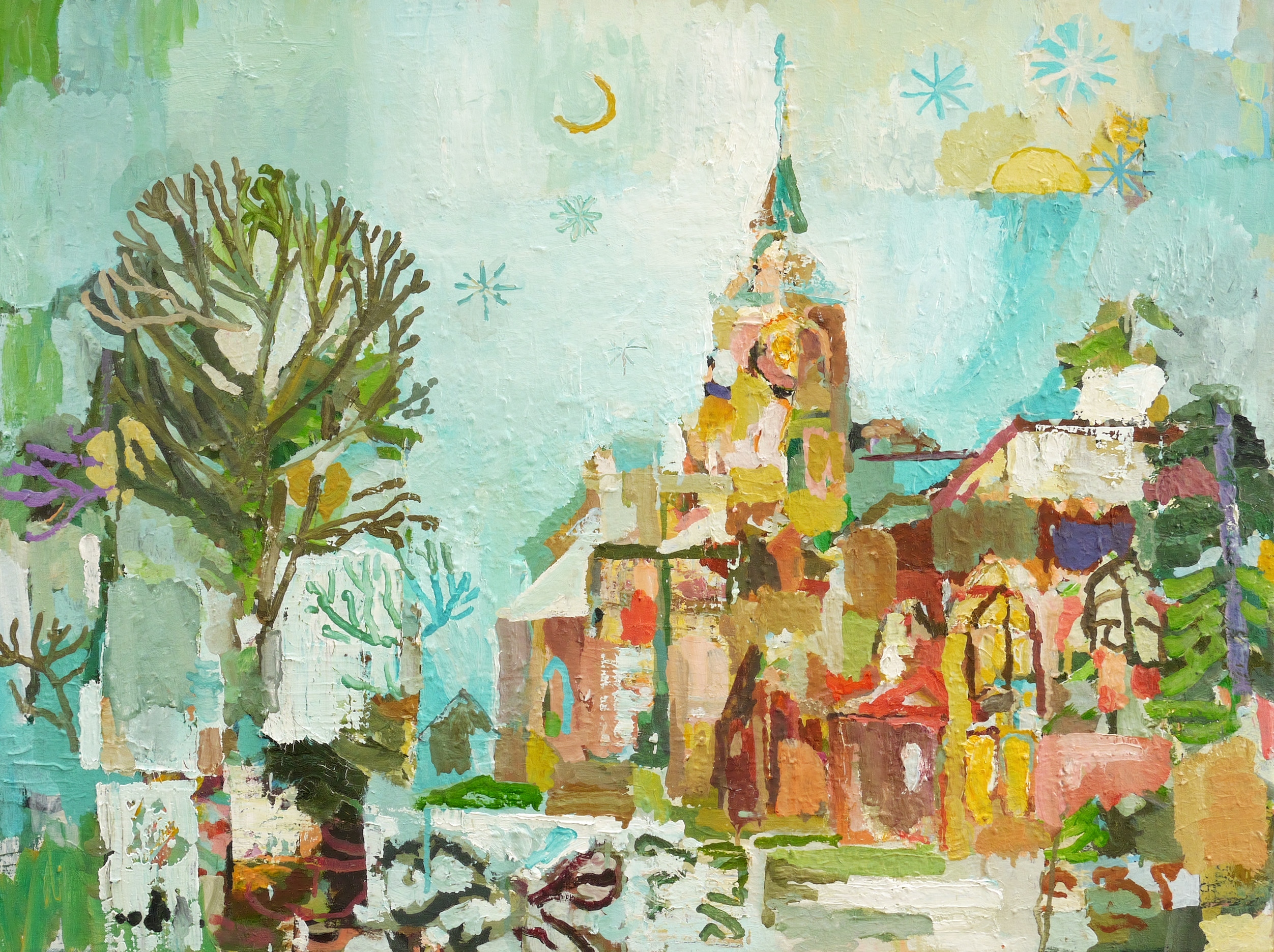 Kirche im Winter Kirche im Winter