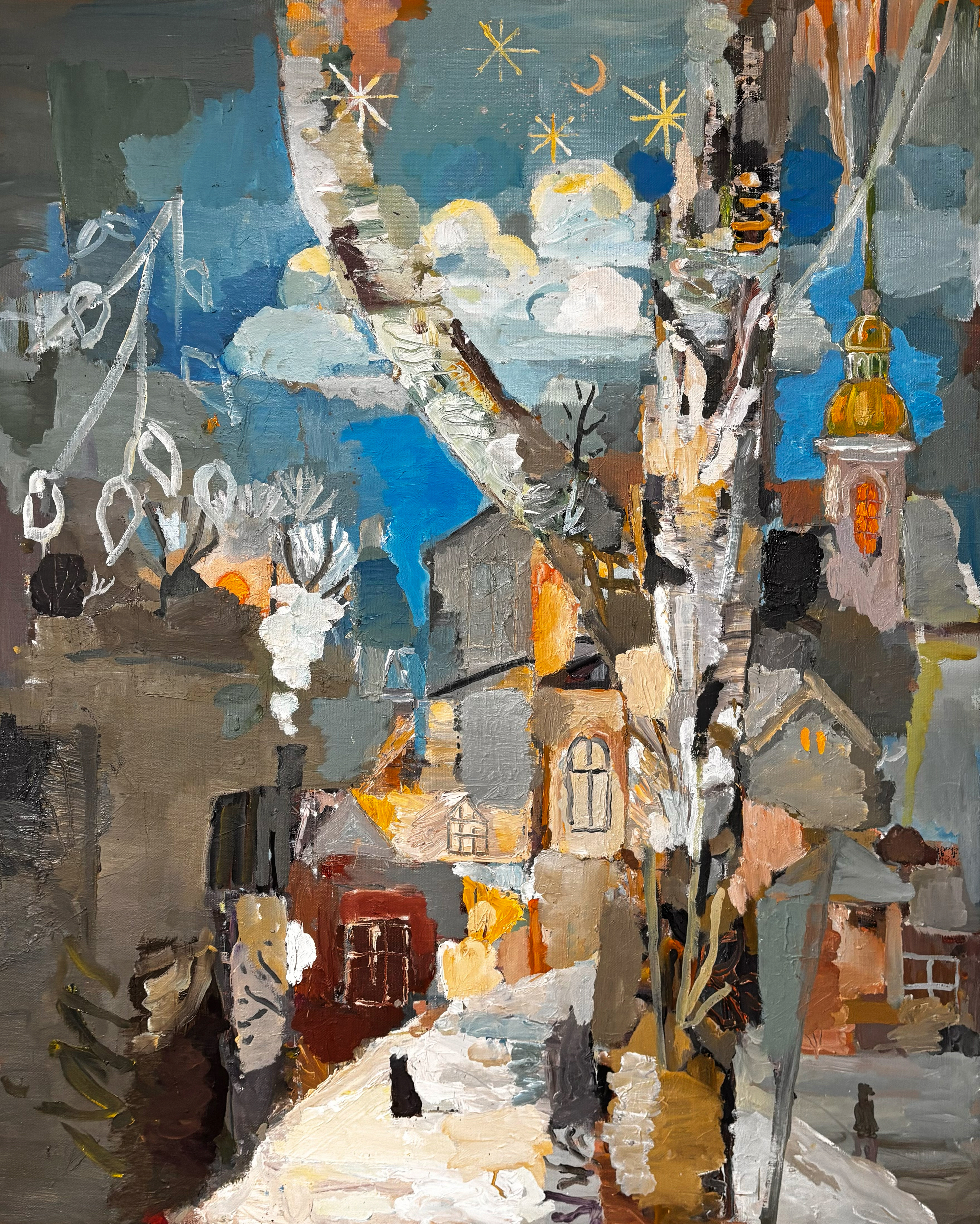 Lutz Bleidorn, Winter vor der Stadt, 2025