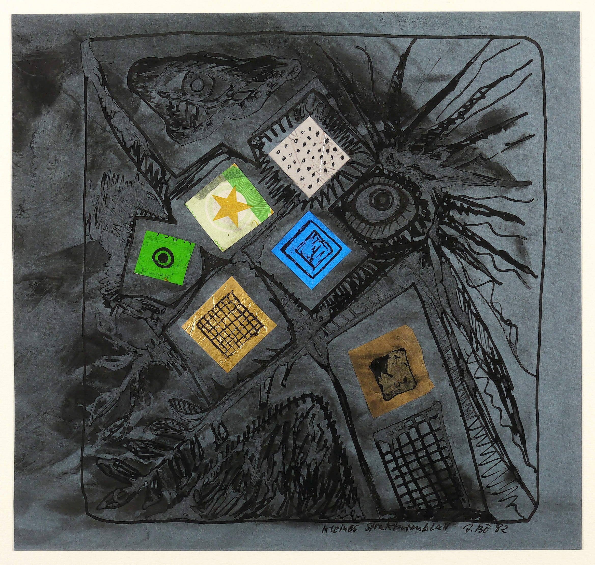 Agathe Böttcher – „Kleines Strukturenblatt“