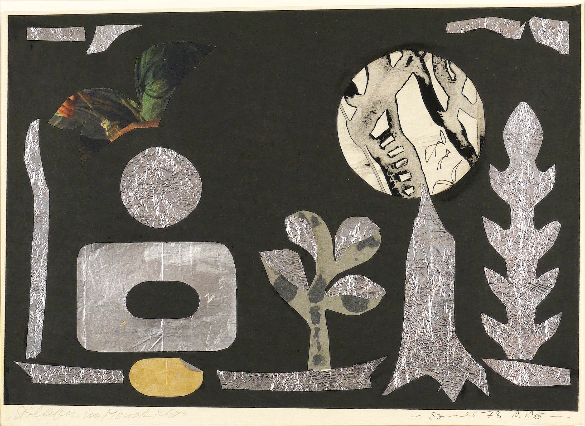 Agathe Böttcher, Stillleben im Mondlicht, 1978