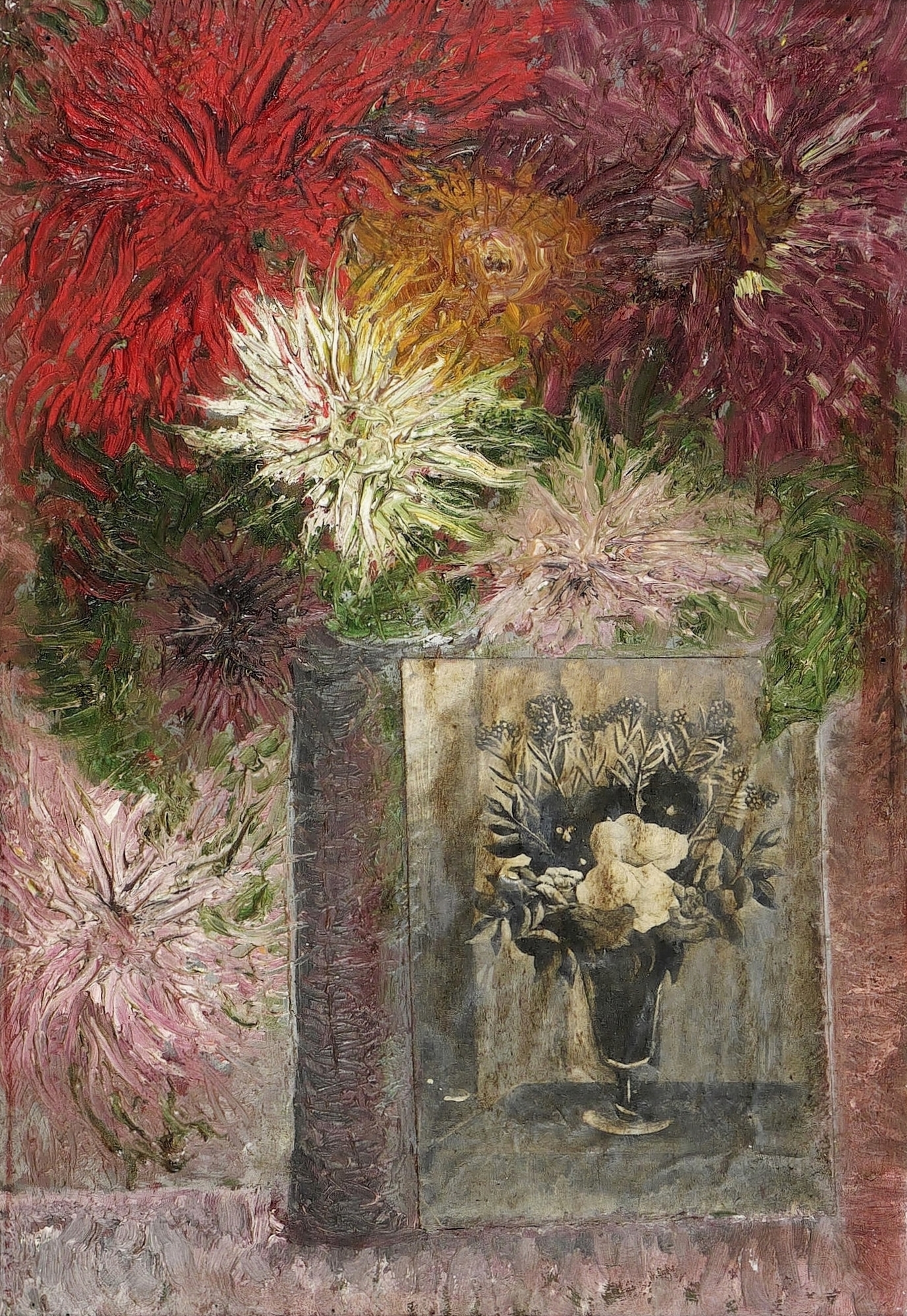 Agathe Böttcher, Stillleben mit Rousseau, um 1975