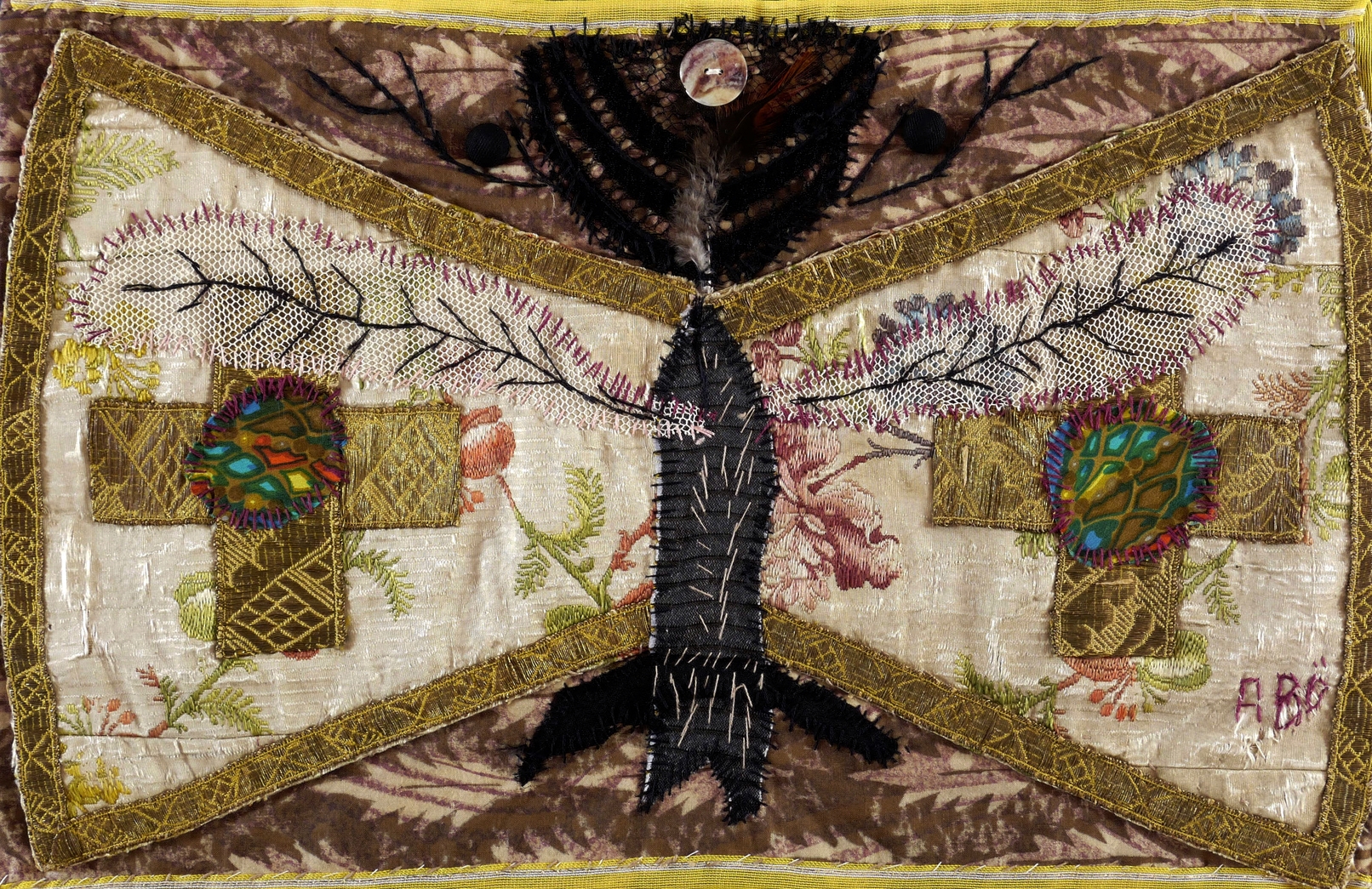 Agathe Böttcher, Ohne Titel (Kreuz-Schmetterling), 1975-1985