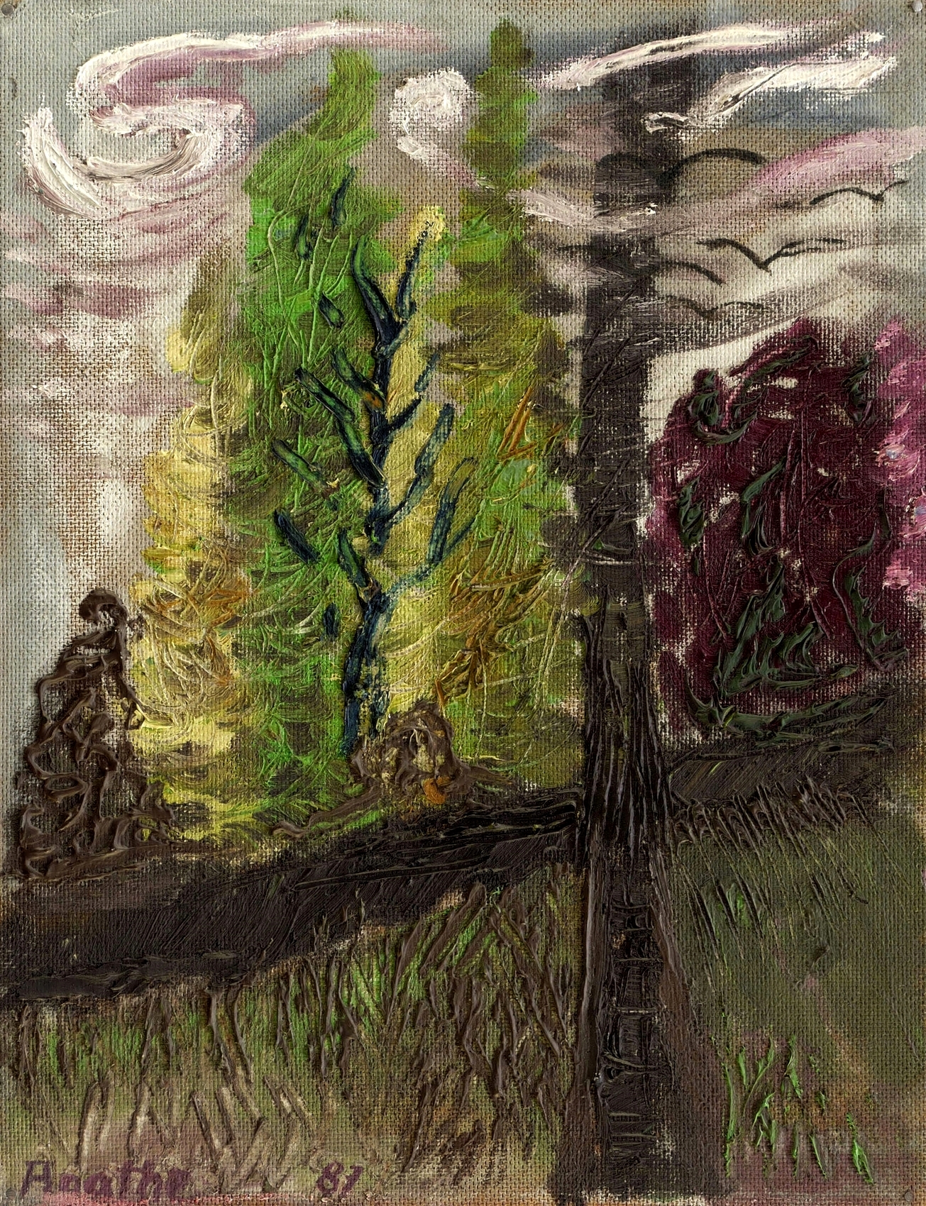 Agathe Böttcher, Baumgruppe, 1987